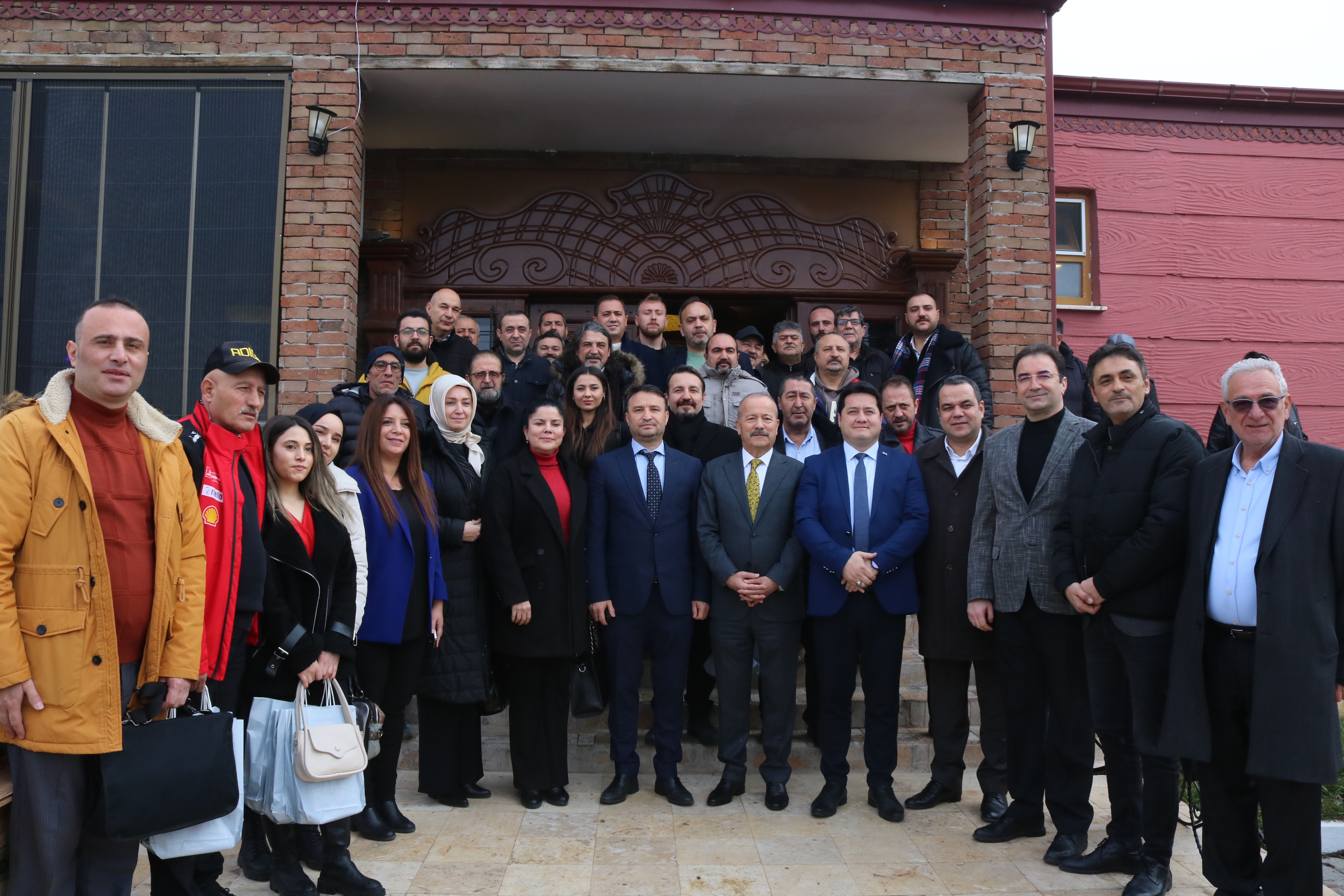 MHP TEŞKİLATI, AFYON YEREL BASINIYLA BİR ARAYA GELDİ