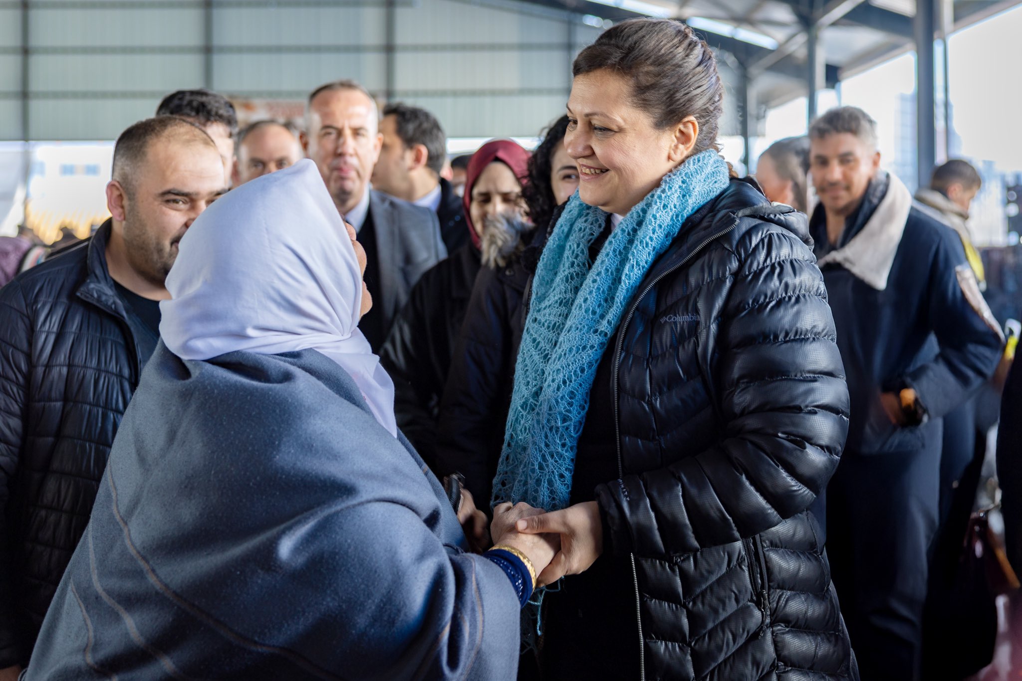 Başkan Köksal, Fatih Semt Pazarı'nda Hemşehrileriyle Buluştu
