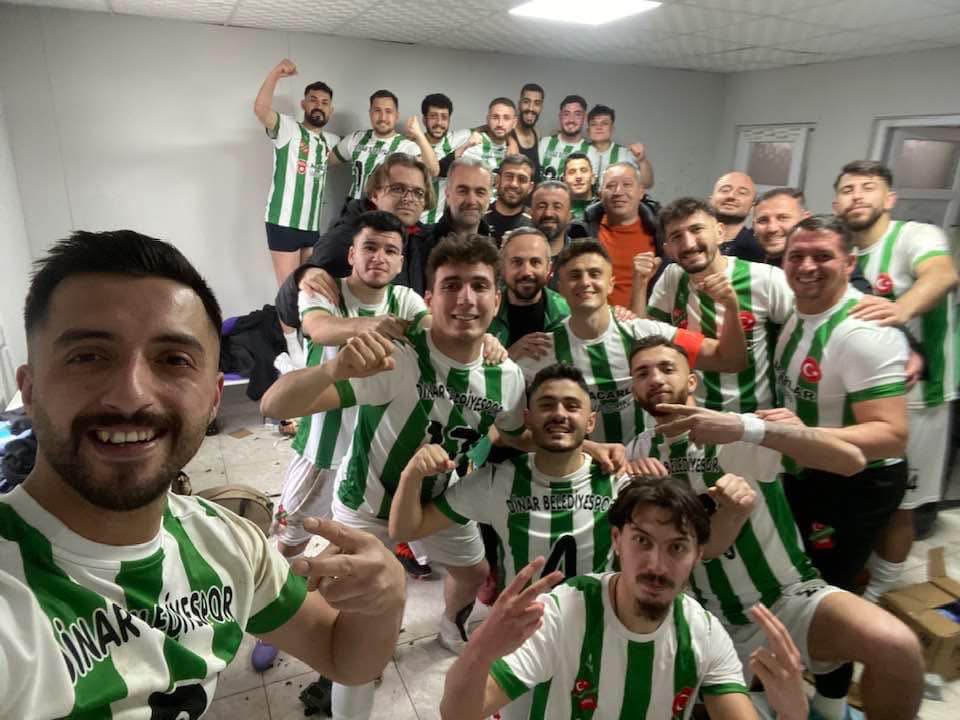 Dinar Belediye Spor, Play-Off’a Yükseldi!