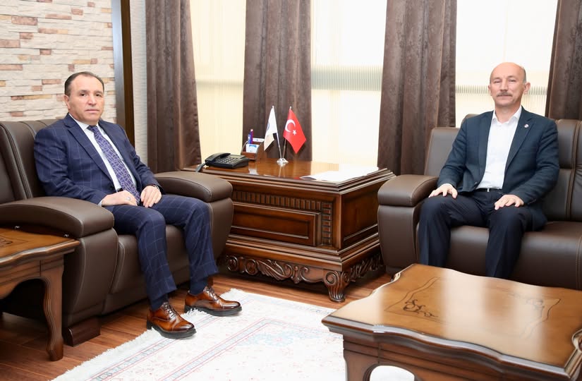 AKÜ Rektörü Karakaş, Memur-SEN İl Başkanı Keskin’i Ağırladı