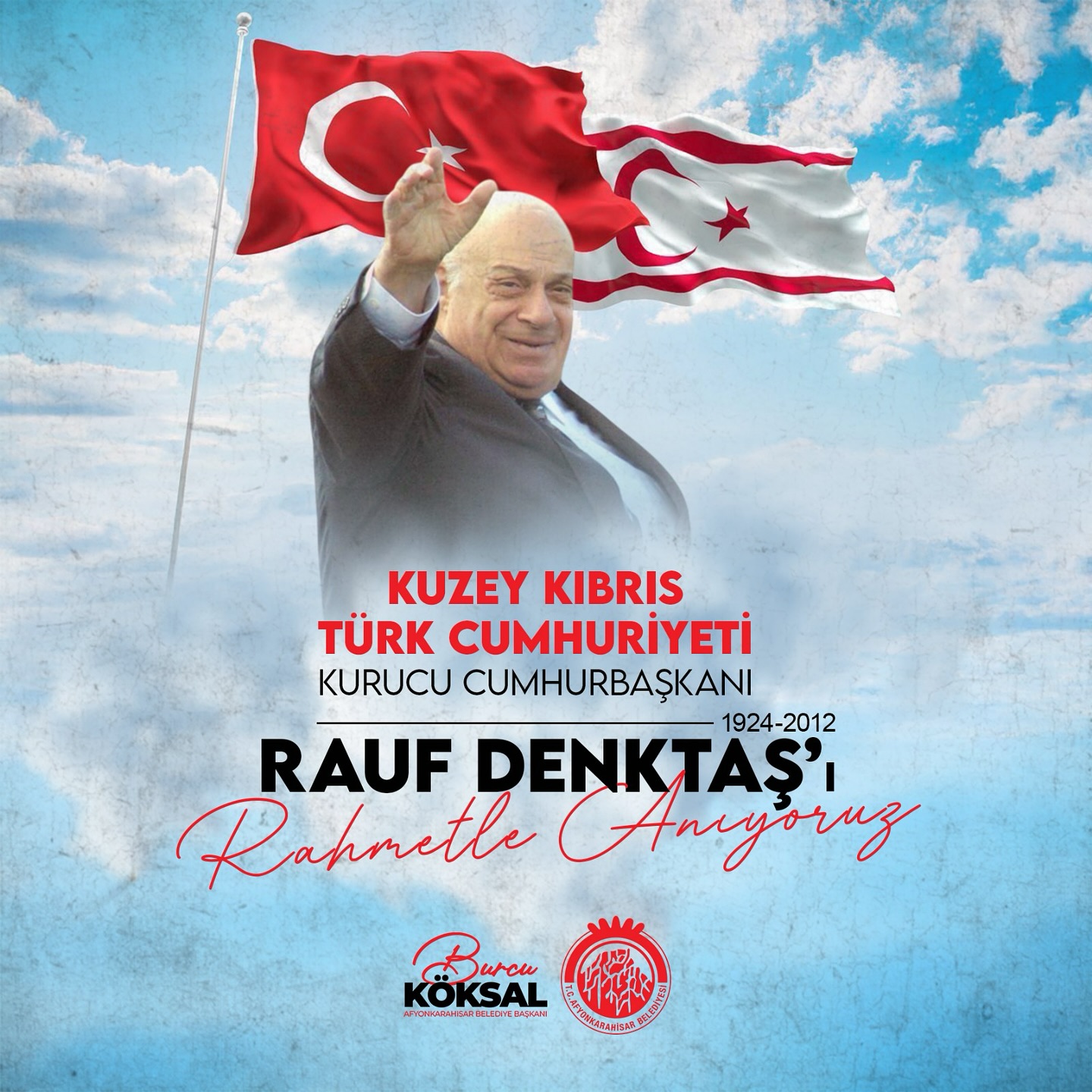 Başkan Köksal, Rauf Denktaş'ı Andı