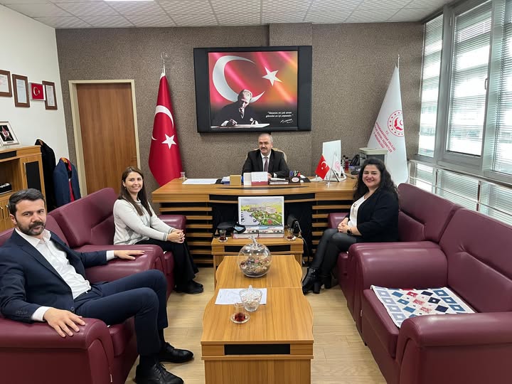 Uluslararası Erken Çocukluk Gelişimi Derneğinden, İl Müdürü Erdoğan’a Ziyaret