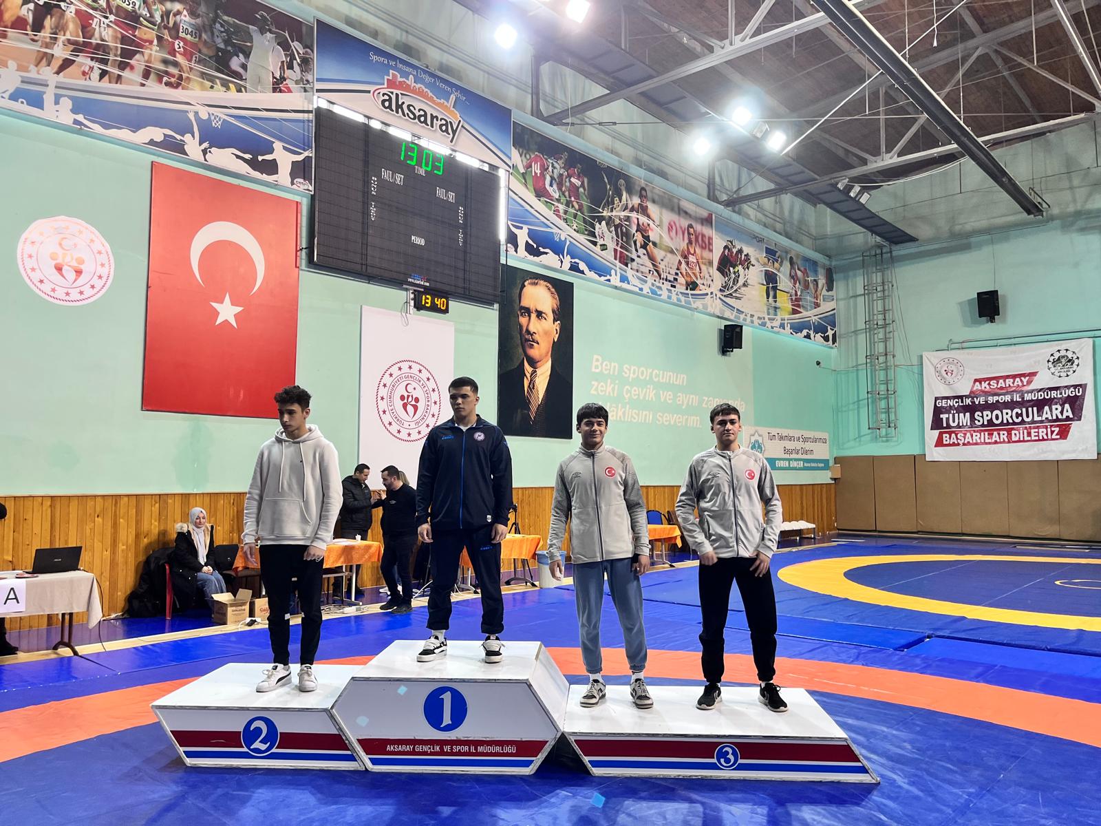 Aksaray'da Madalya Yağmuru: Afyonkarahisarlı Güreşçilerden Büyük Başarı
