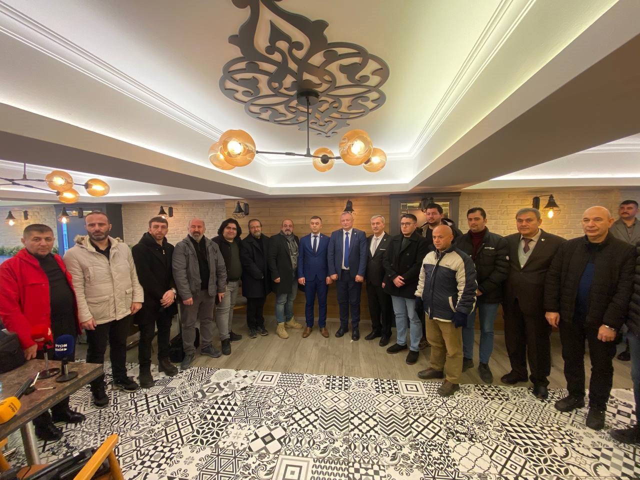 Yeniden Refah Partisi Basın Mensuplarıyla Bir Araya Geldi