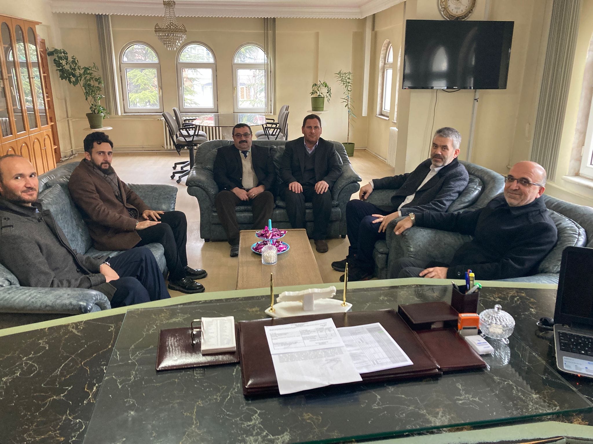 İl Müftüsü İmamoğlu'ndan, İscehisar Müftülüğüne Ziyaret