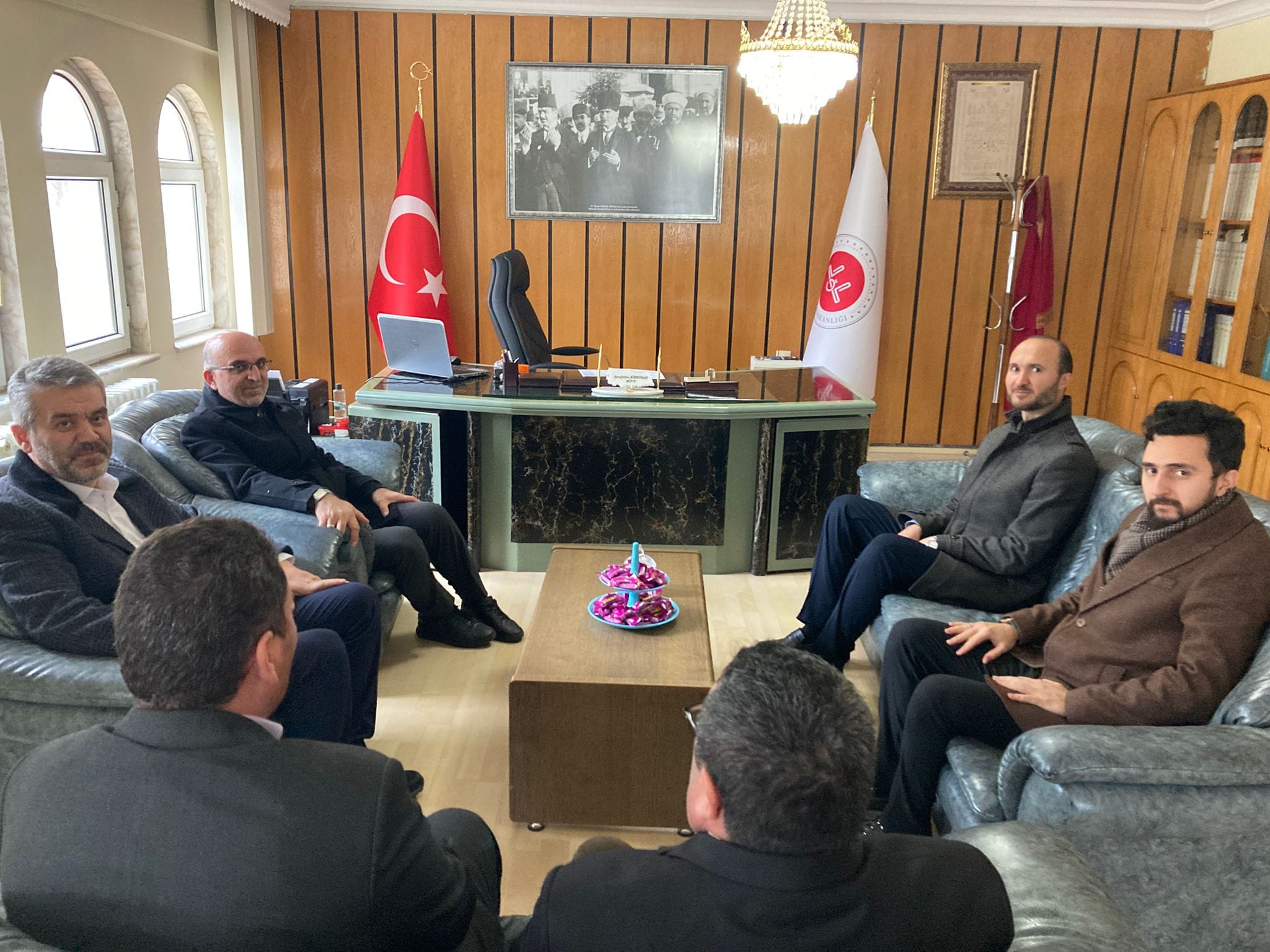 İl Müftüsü İmamoğlu'ndan, İscehisar Müftülüğüne Ziyaret
