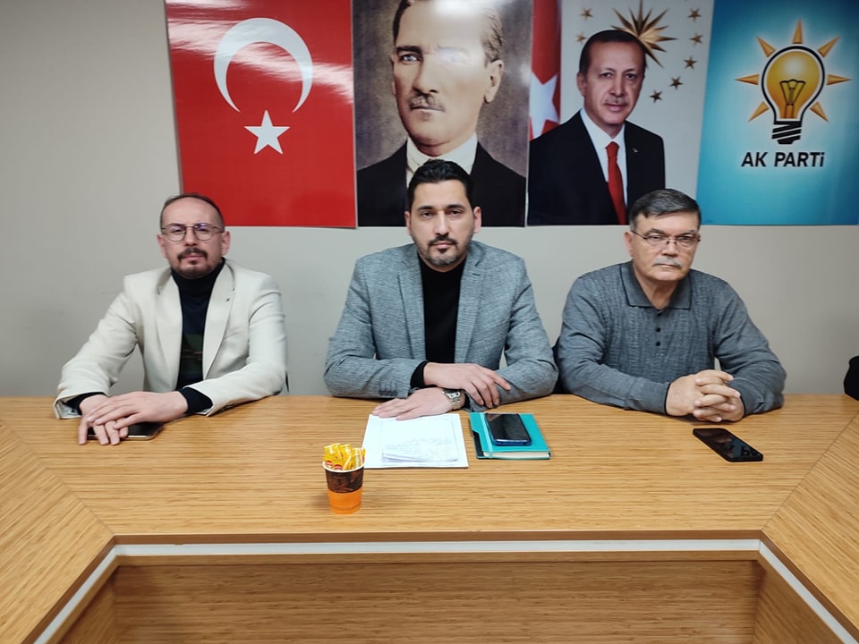 AK Parti Merkez İlçe Başkanlığı, Haftalık Toplantısını Gerçekleştirdi