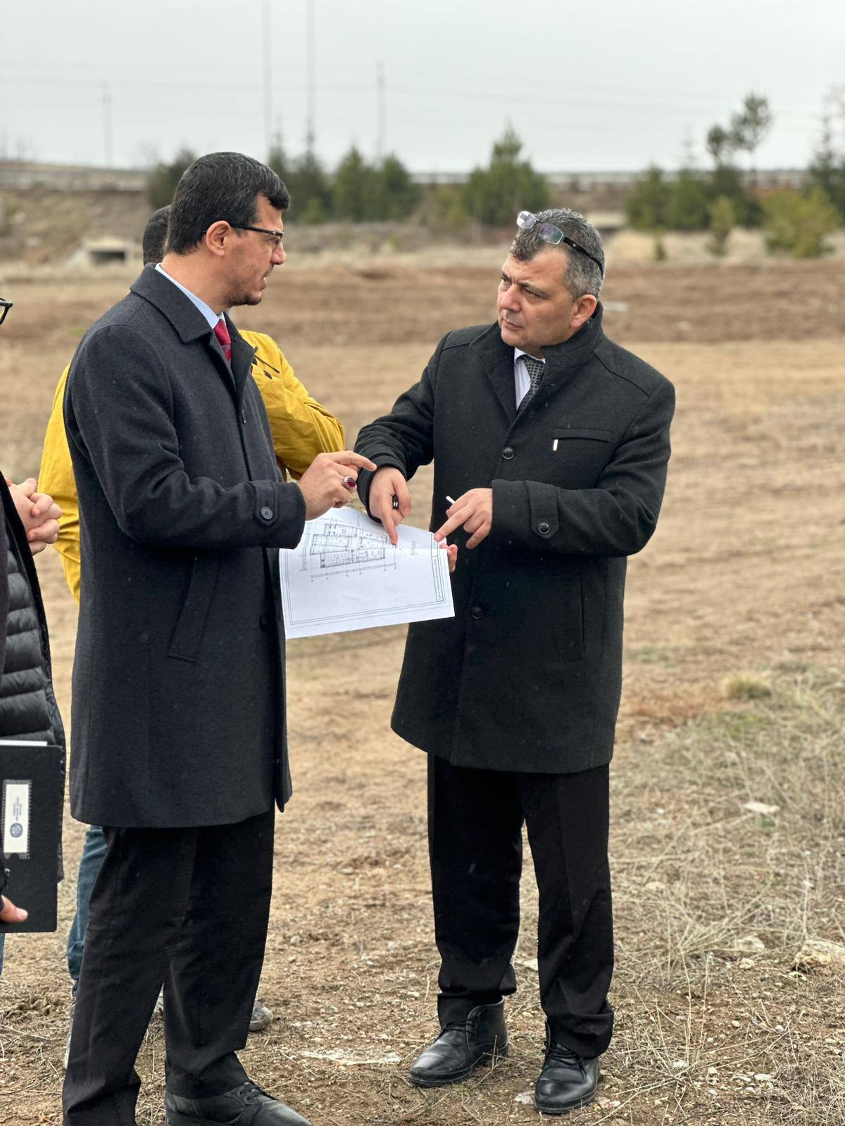 Başkan Koyuncu OSB’de Yapılacak Olan Kreş Alanında İncelemelerde Bulundu