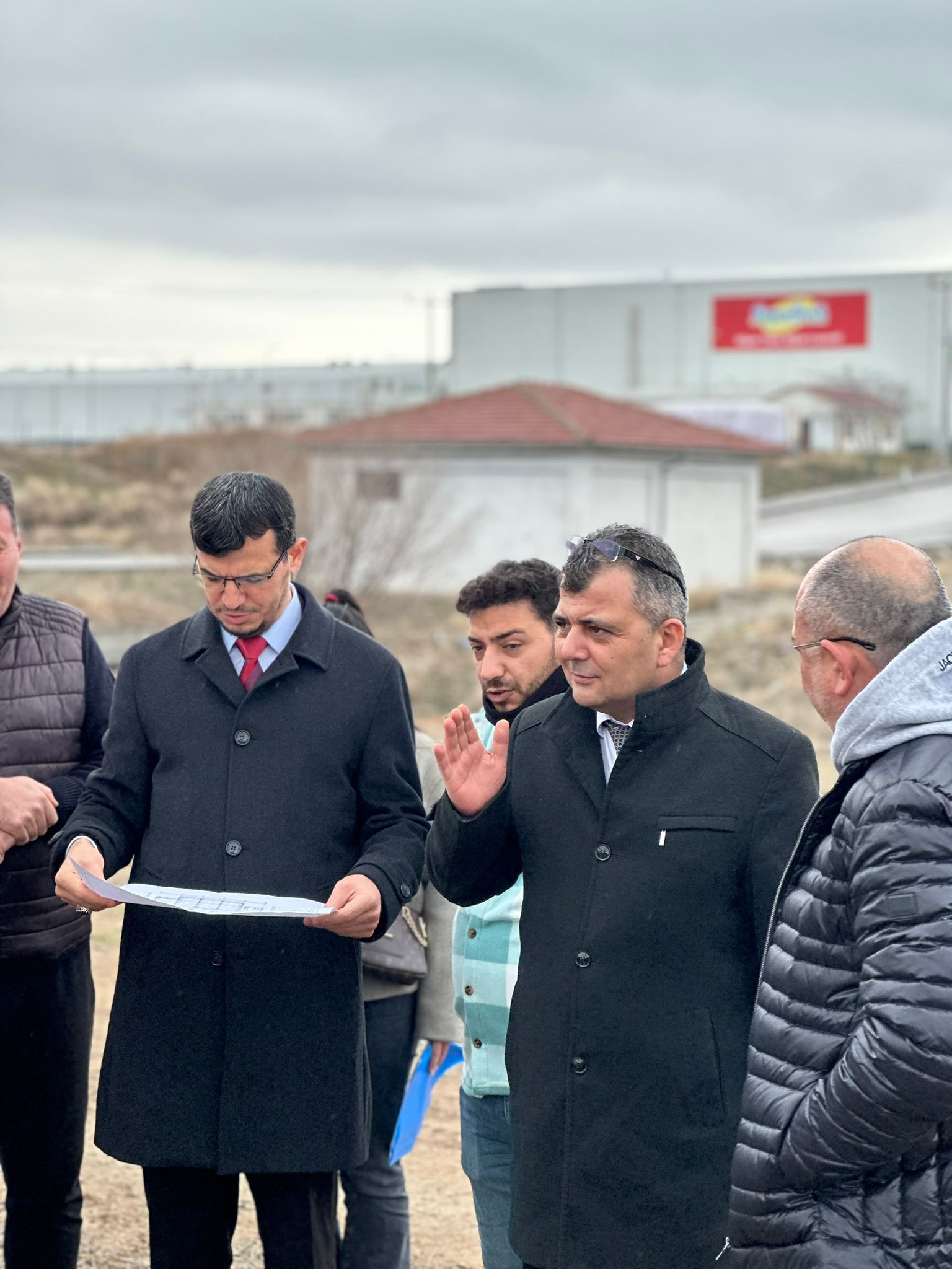Başkan Koyuncu OSB’de Yapılacak Olan Kreş Alanında İncelemelerde Bulundu