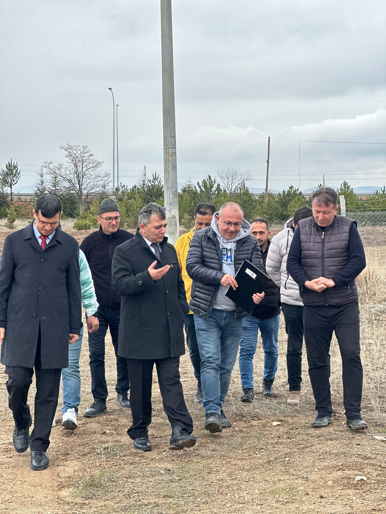 Başkan Koyuncu OSB’de Yapılacak Olan Kreş Alanında İncelemelerde Bulundu