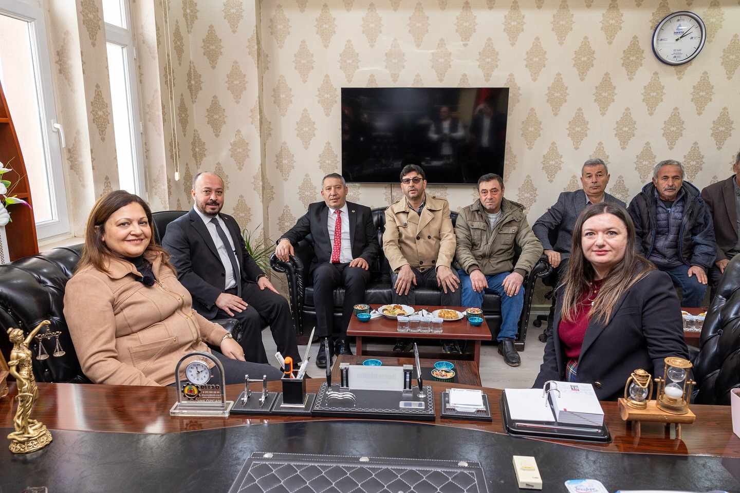 Başkan Köksal'dan; Başmakçı, Dinar ve Evciler Belediyelerine Ziyaret
