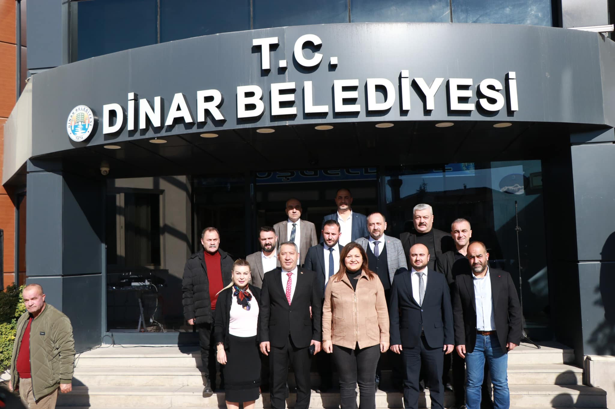 Başkan Köksal'dan; Başmakçı, Dinar ve Evciler Belediyelerine Ziyaret