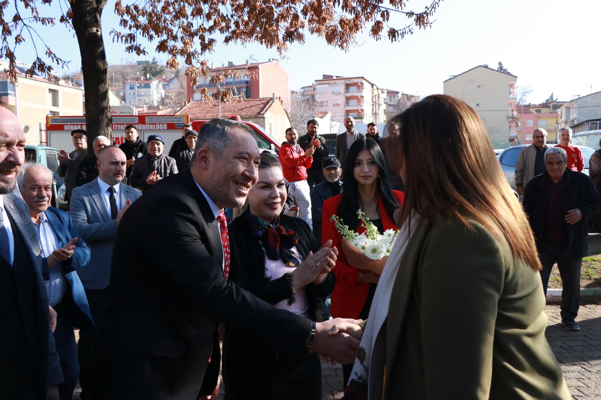 Başkan Köksal'dan; Başmakçı, Dinar ve Evciler Belediyelerine Ziyaret