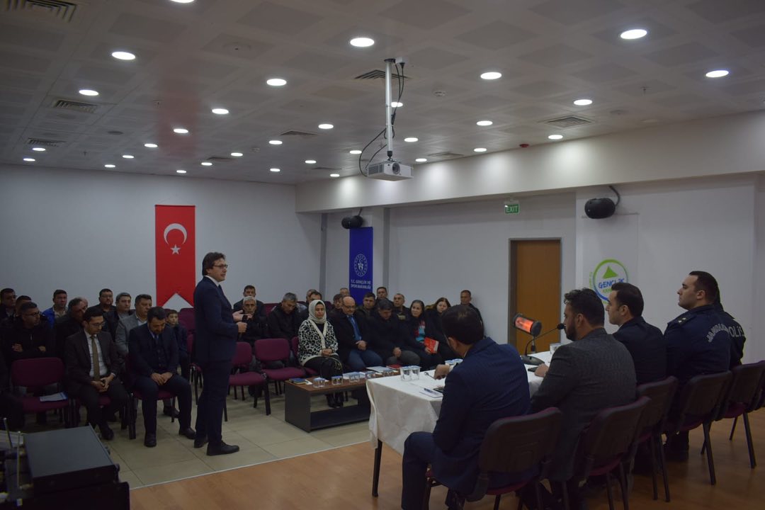 Kaymakam Demirci Başkanlığında, Değerlendirme Toplantısı Yapıldı