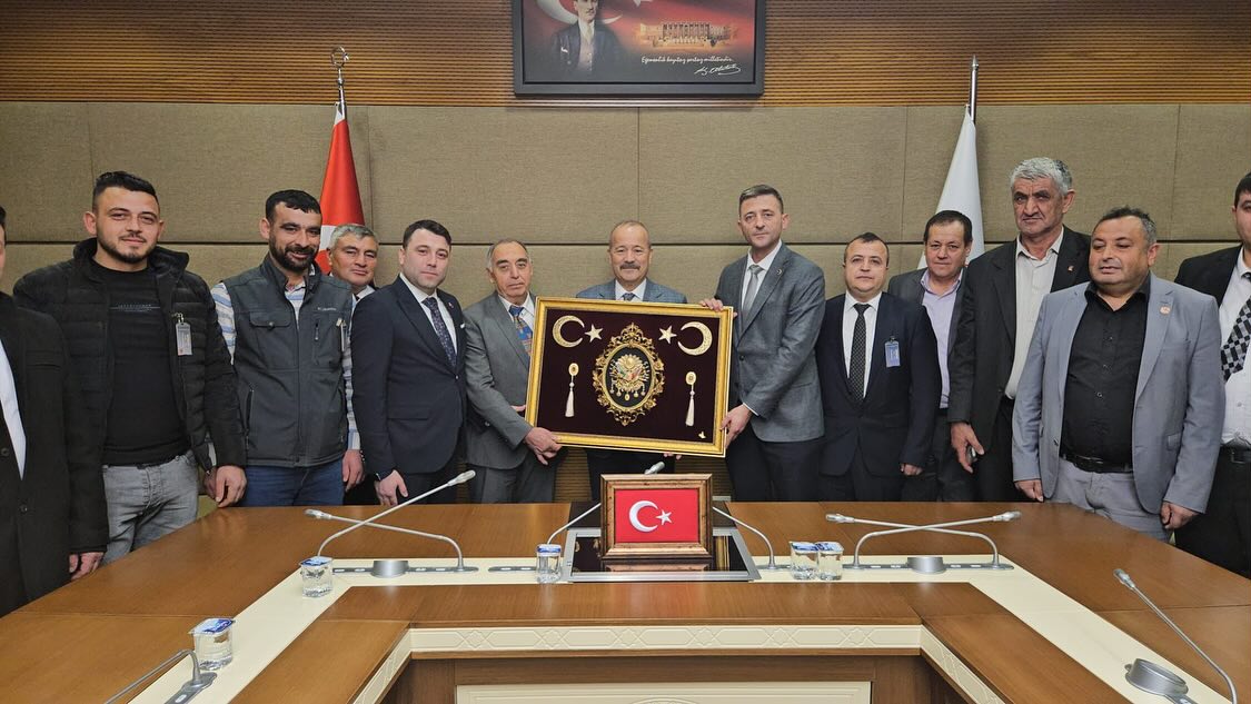 Sinanpaşa Heyeti, Milletvekili Taytak’ı TBMM’de Ziyaret Etti