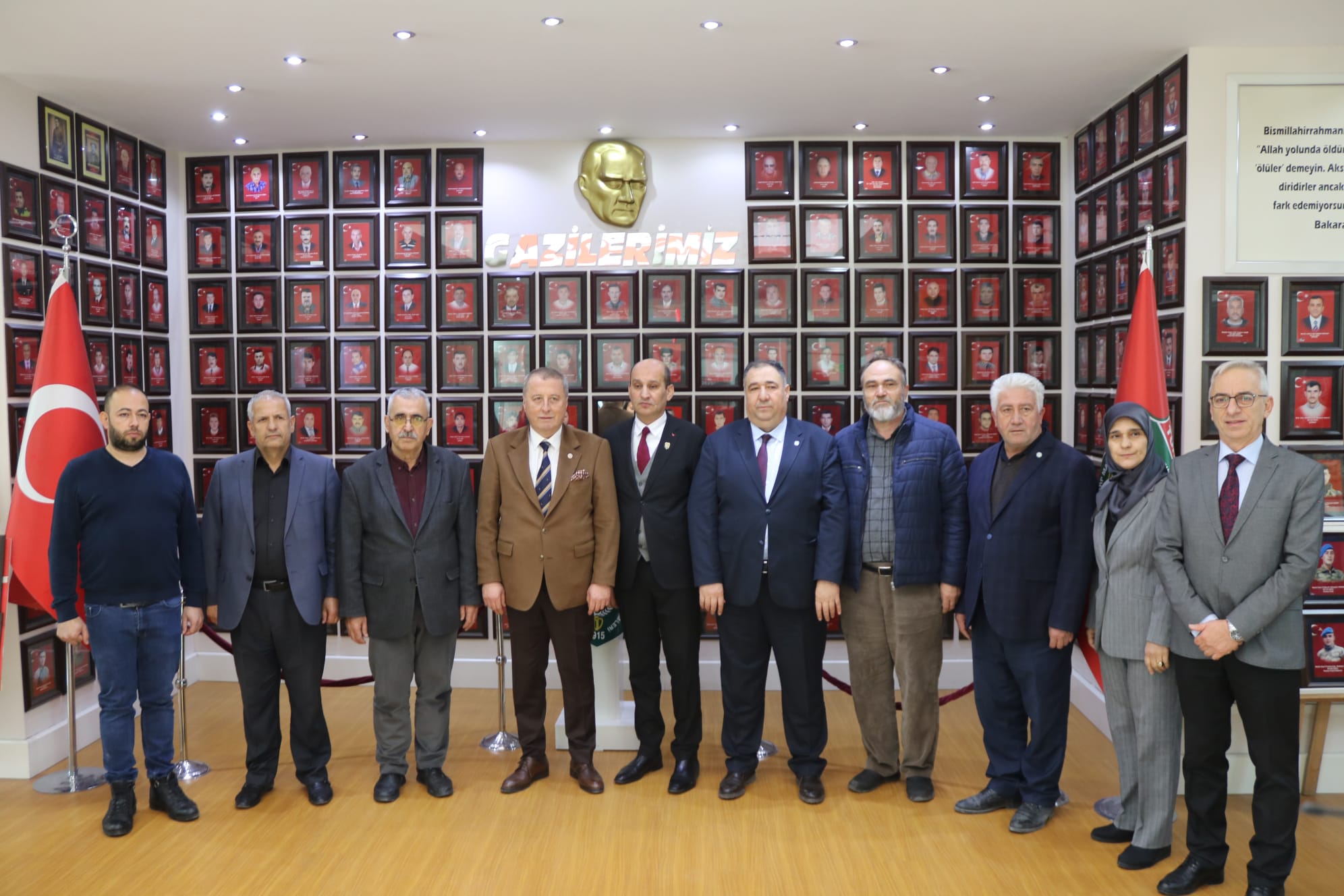 Milletvekili Olgun, Şehitler ve Gaziler Derneği'ni Ziyaret Etti