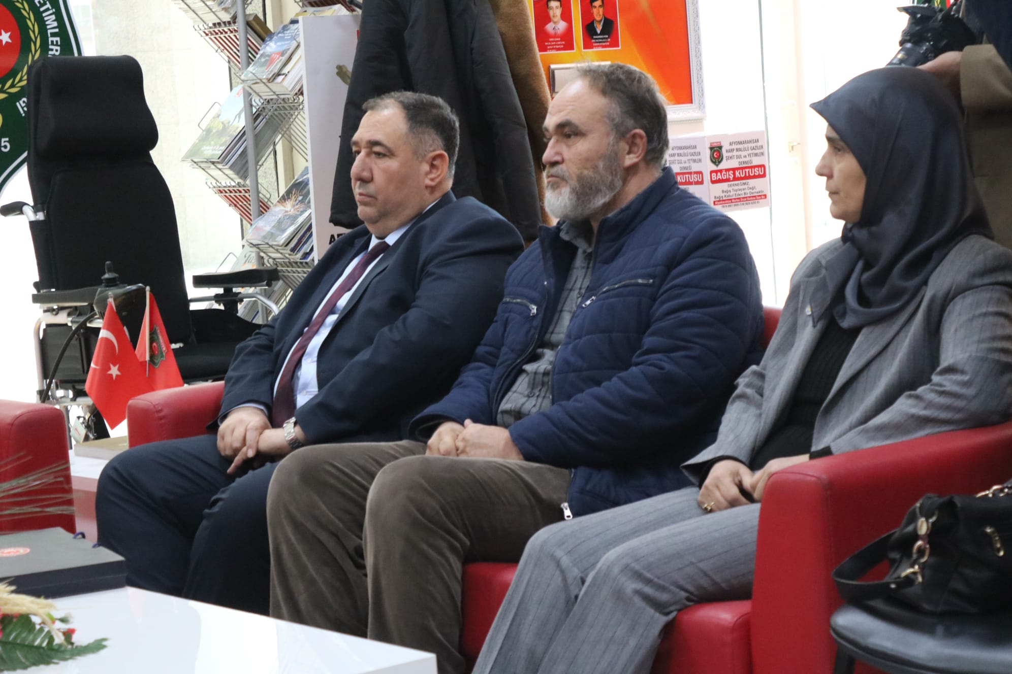 Milletvekili Olgun, Şehitler ve Gaziler Derneği'ni Ziyaret Etti