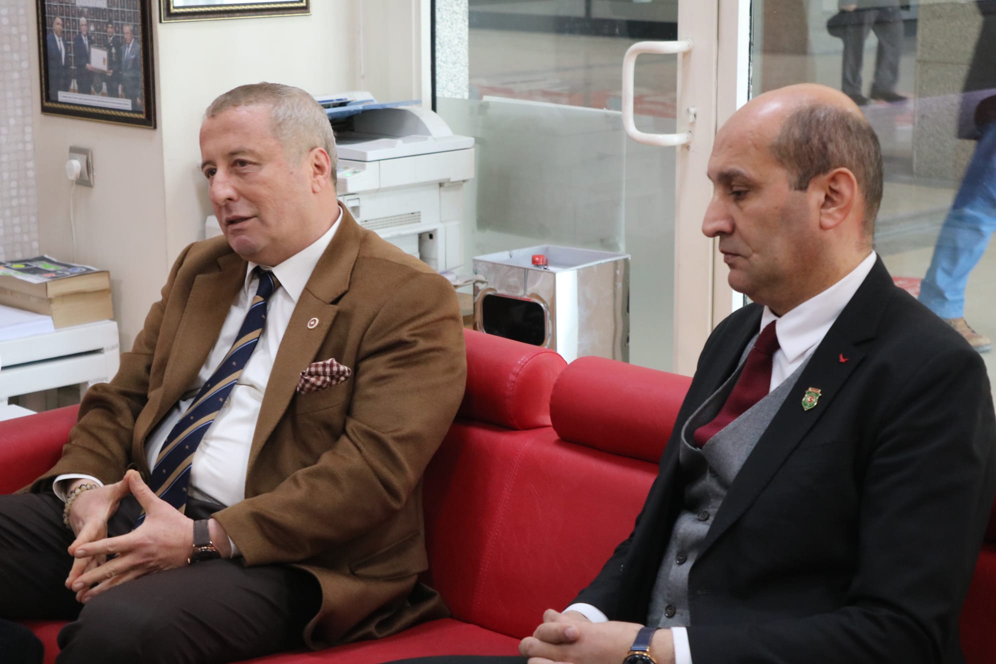 Milletvekili Olgun, Şehitler ve Gaziler Derneği'ni Ziyaret Etti