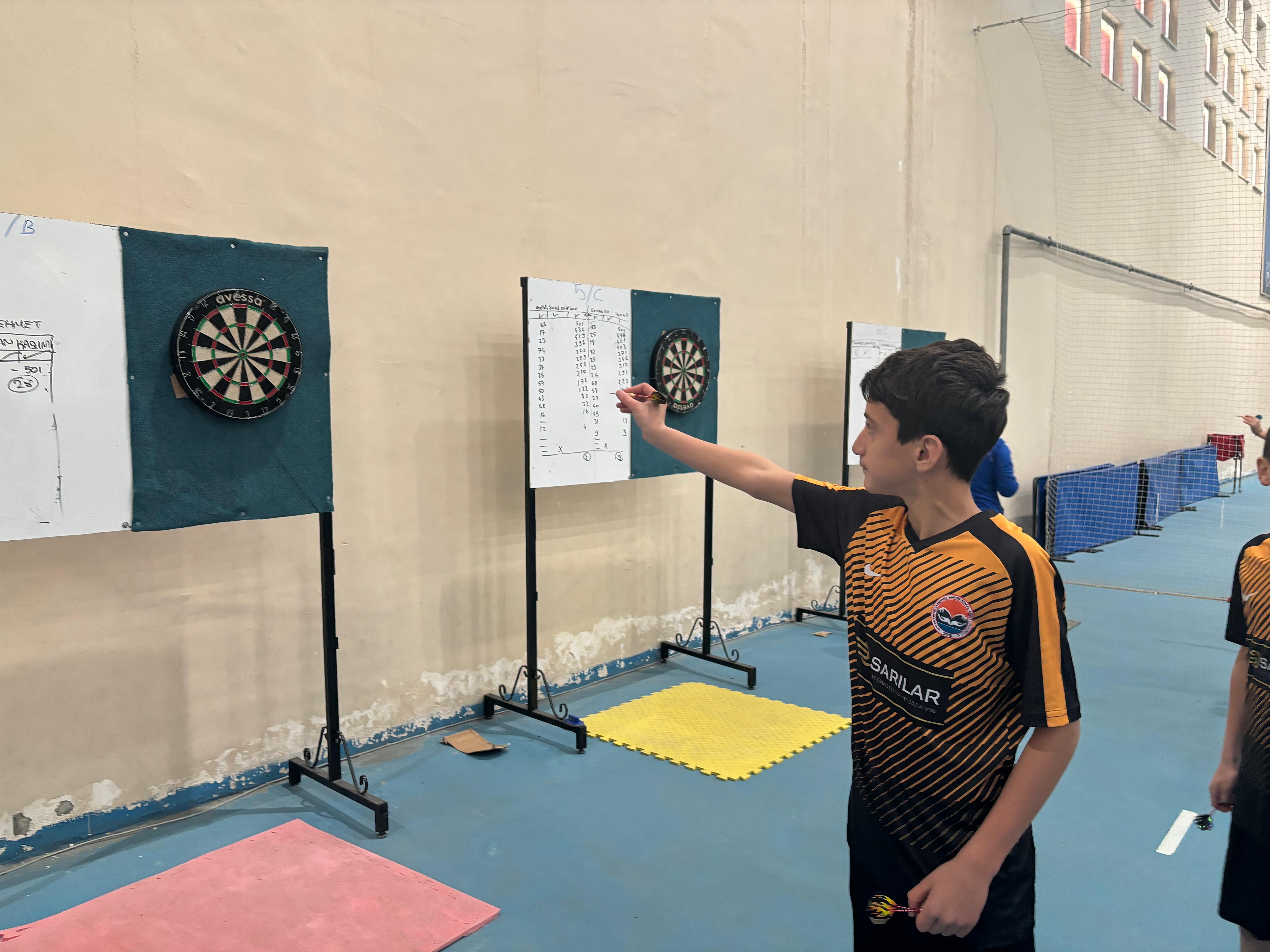 OKUL SPORLARI DART YILDIZ ERKEKLER MÜSABAKALARI SONA ERDİ