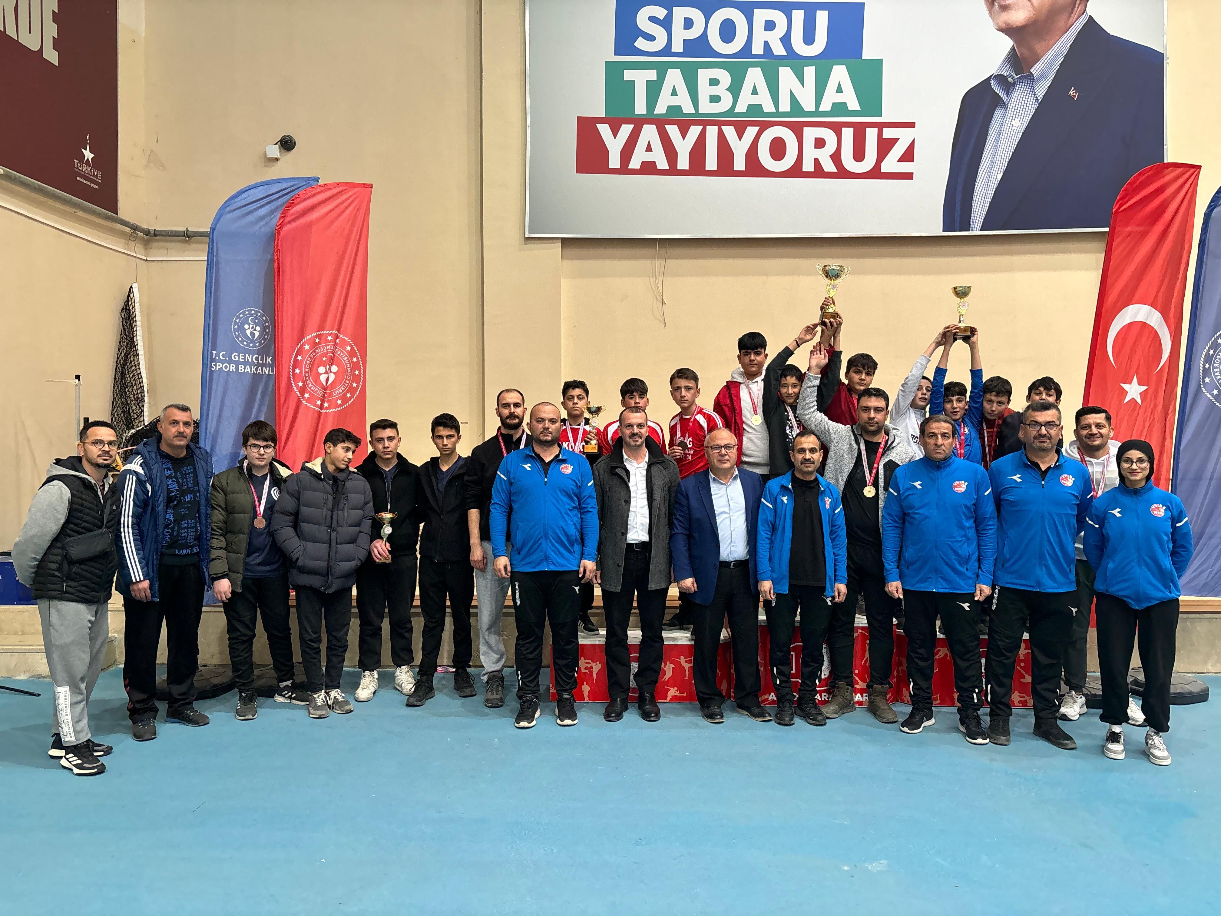 OKUL SPORLARI DART YILDIZ ERKEKLER MÜSABAKALARI SONA ERDİ