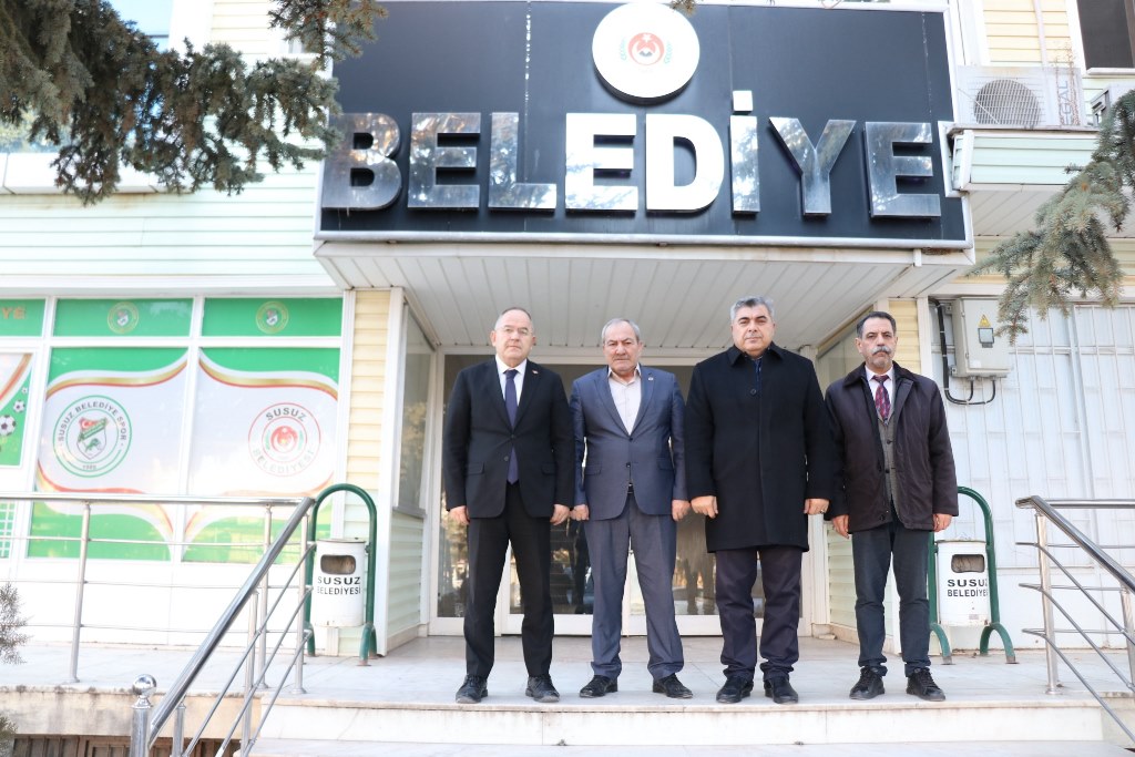 MİLLİ EĞİTİM MÜDÜRÜ SÜNNETCİ, BAŞKAN IŞILAK’I ZİYARET ETTİ