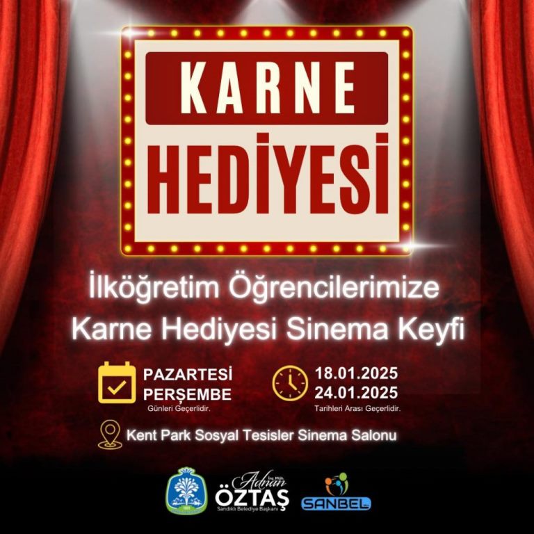 KARNE HEDİYESİ: ÜCRETSİZ SİNEMA KEYFİ!