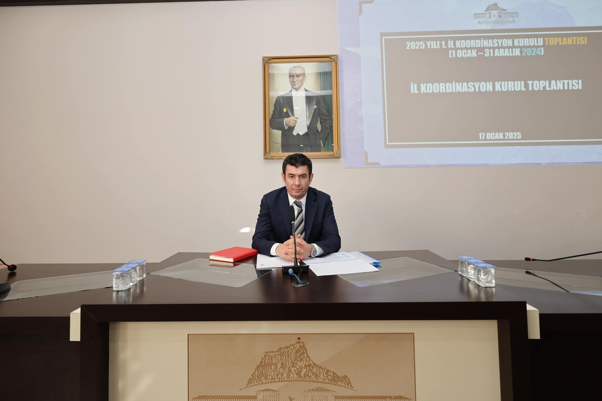 2025'in İlk İl Koordinasyon Kurulu Toplantısı, Vali Vekili Ayrancı Başkanlığında Gerçekleştirildi