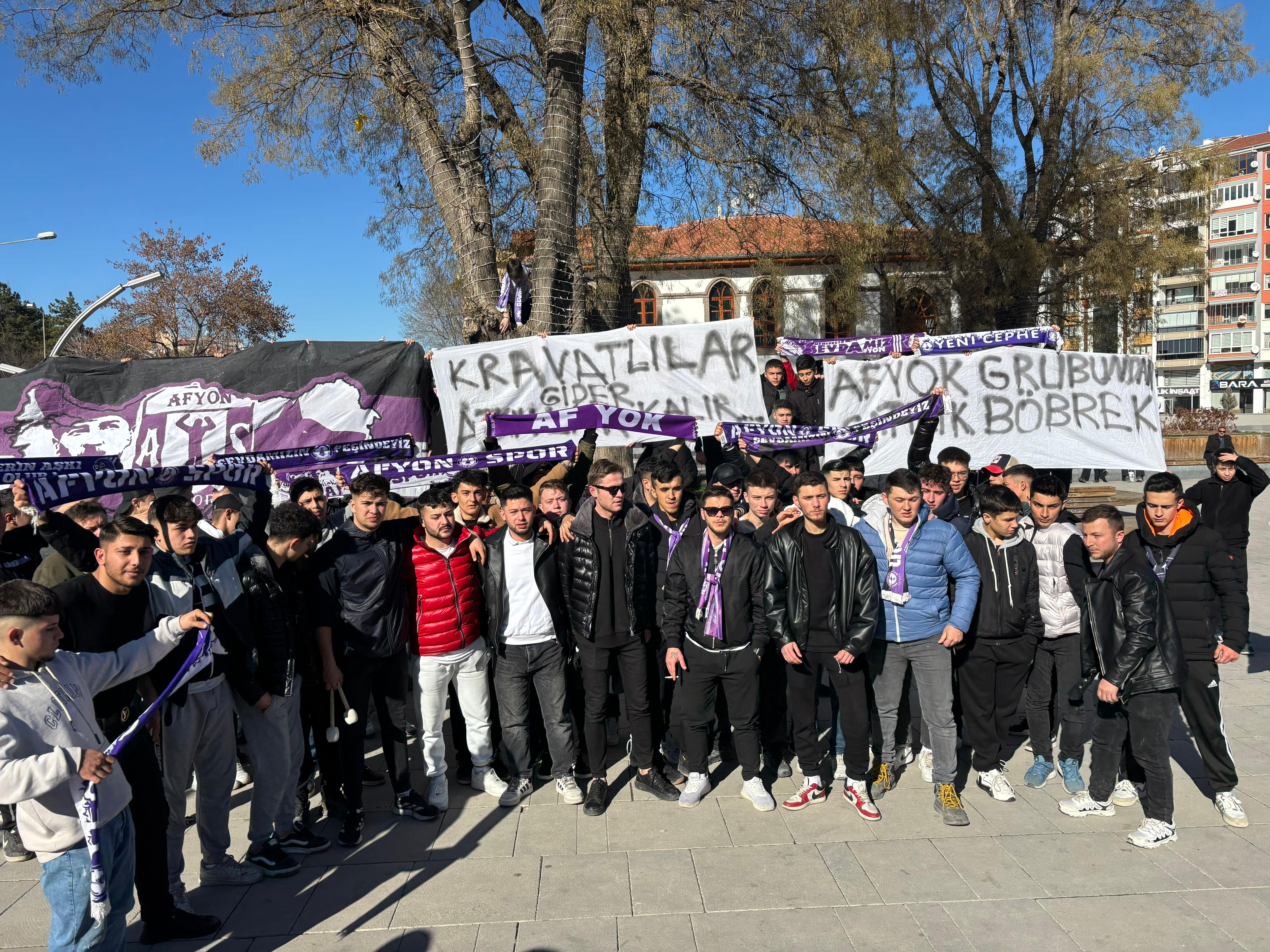 AFYOK Sessizliğini Bozdu ''Afyonspor Yalnız Değildir''