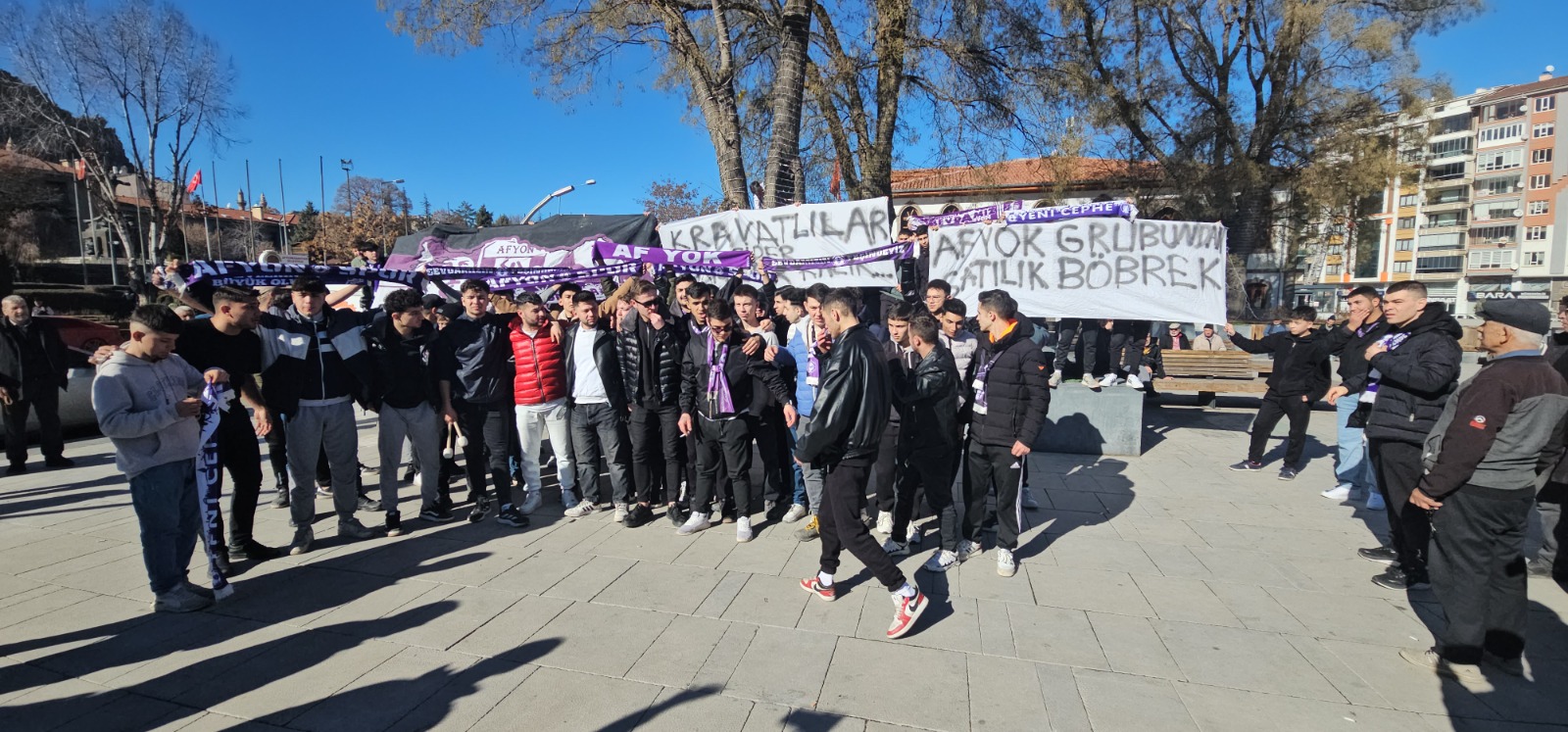 AFYOK Sessizliğini Bozdu ''Afyonspor Yalnız Değildir''