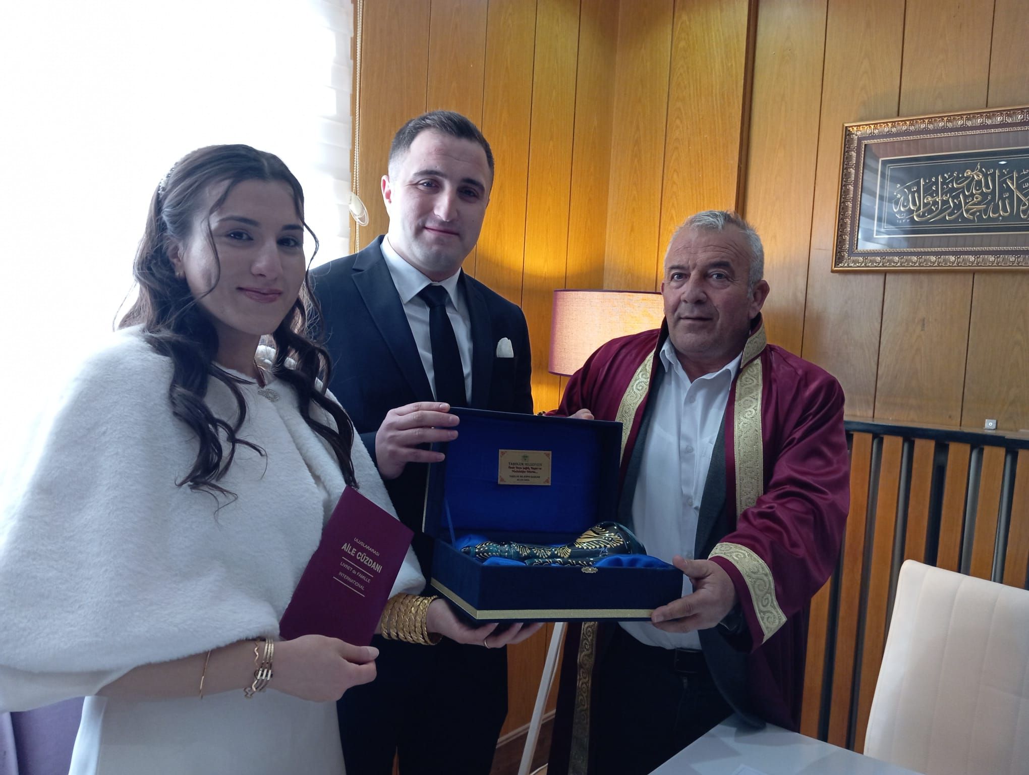 Başkan Özen  Gençlerin Nikahını Kıydı