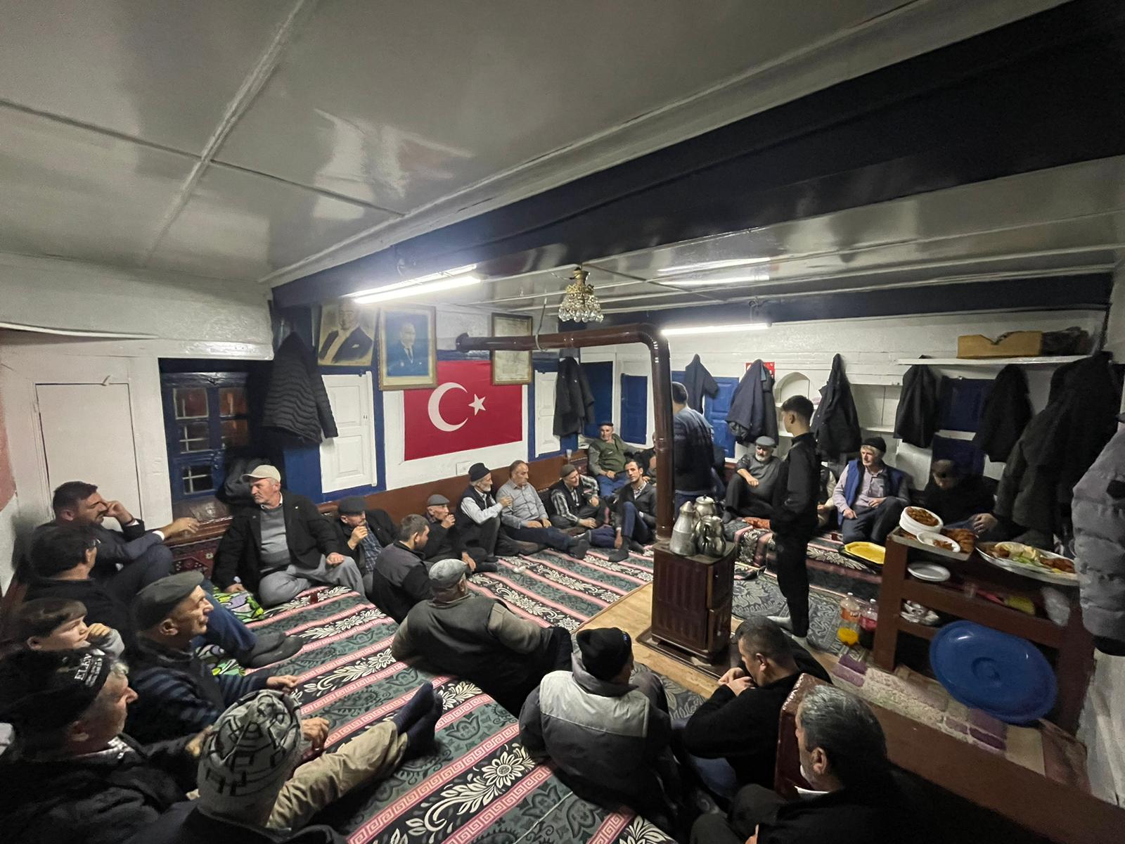 Düzağaç’ta Köy Odası Geleneği Yaşatılmaya Devam Ediyor