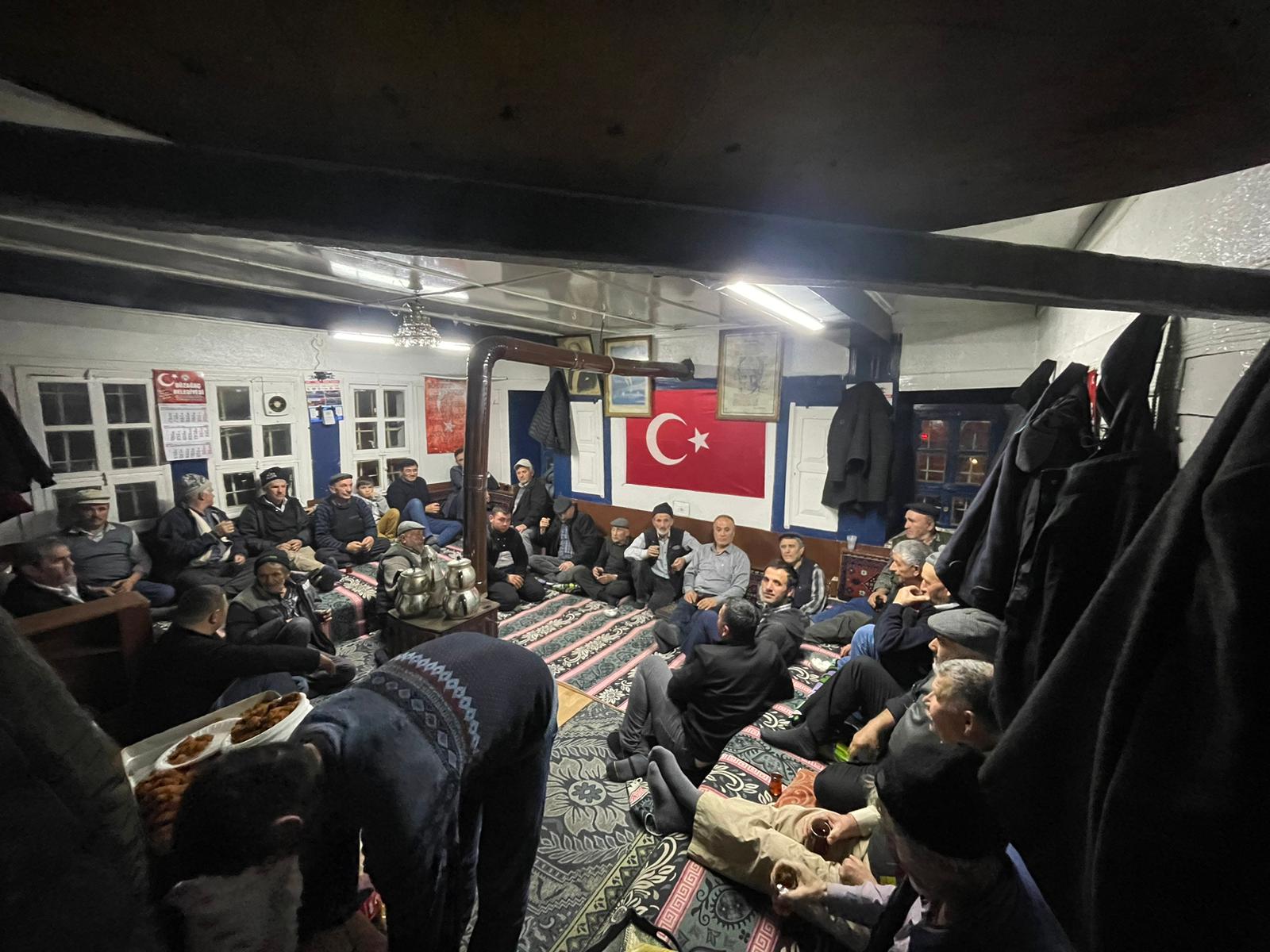 Düzağaç’ta Köy Odası Geleneği Yaşatılmaya Devam Ediyor
