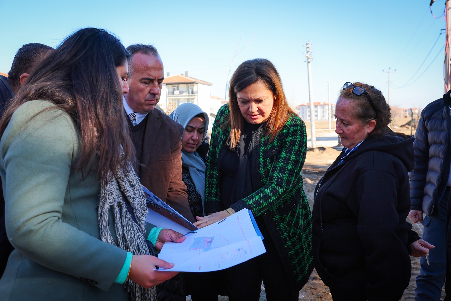 Başkan Köksal, Nuri Demirayak Parkında İncelemelerde Bulundu
