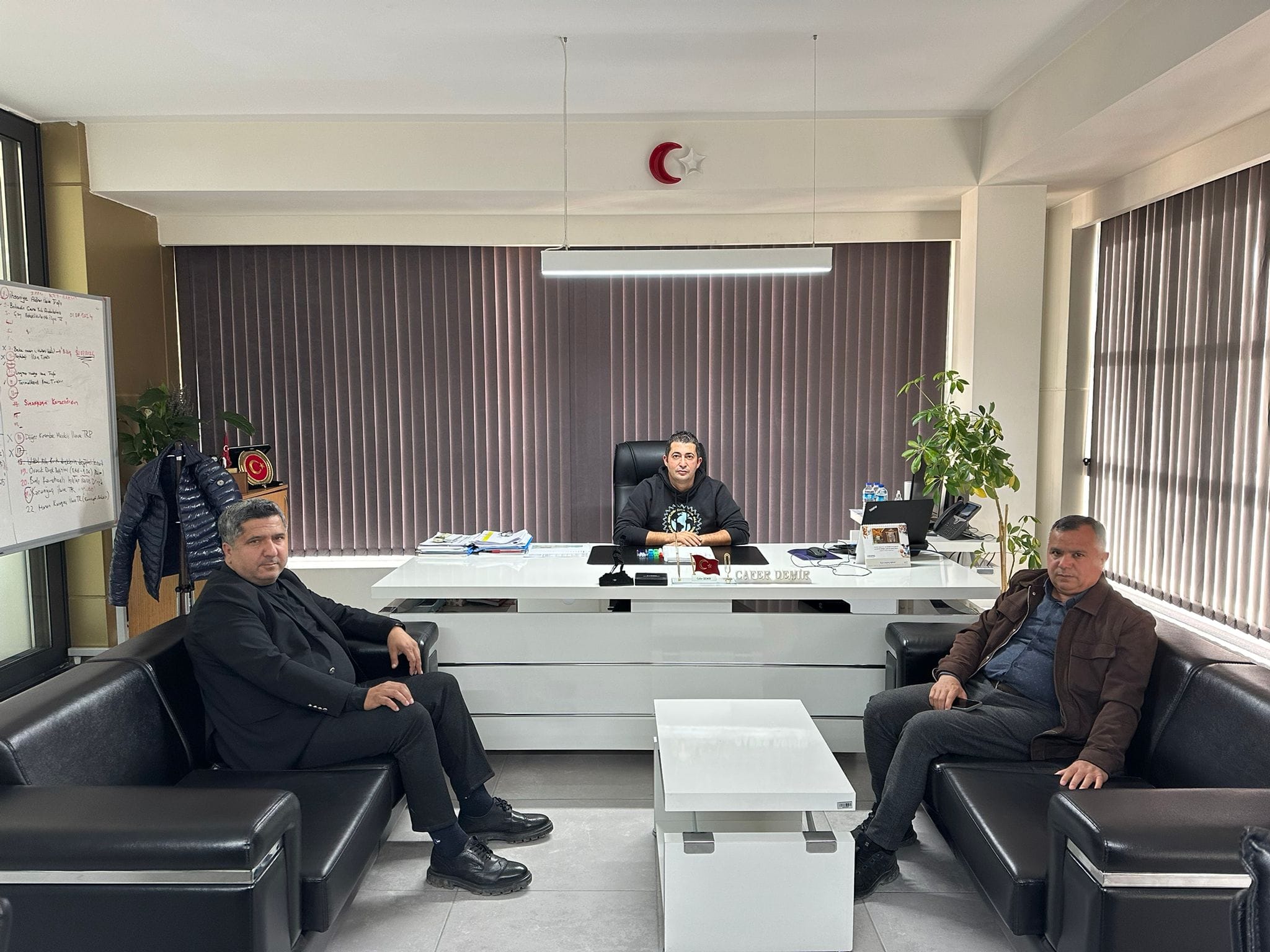 Başkan Arslan’dan  Müdür Demir’e Ziyaret