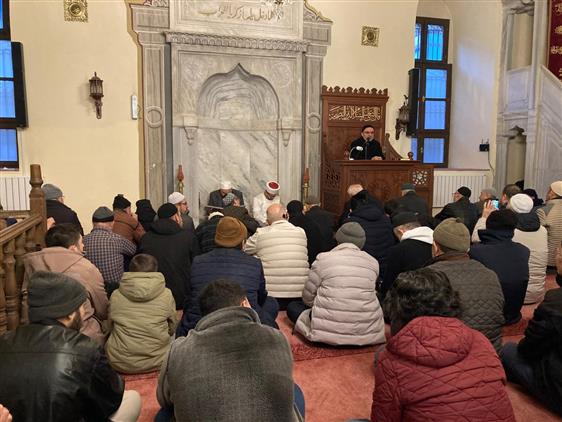 MEVLEVİ CAMİİ'DE SABAH NAMAZI BULUŞMASI GERÇEKLEŞTİ