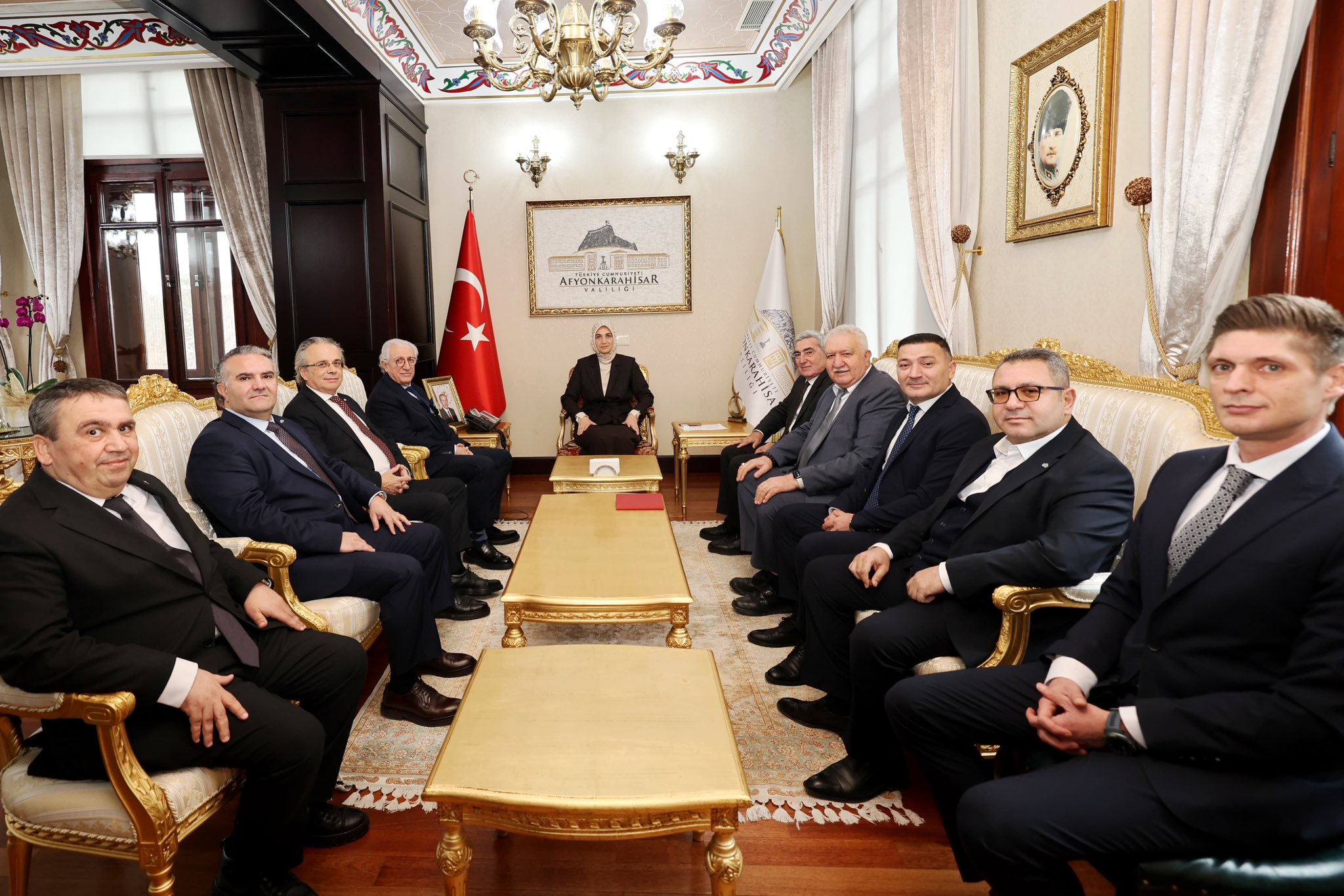 Vali Yiğitbaşı  Ege İhracatçı Birlikleri Temsilcilerini Ağırladı