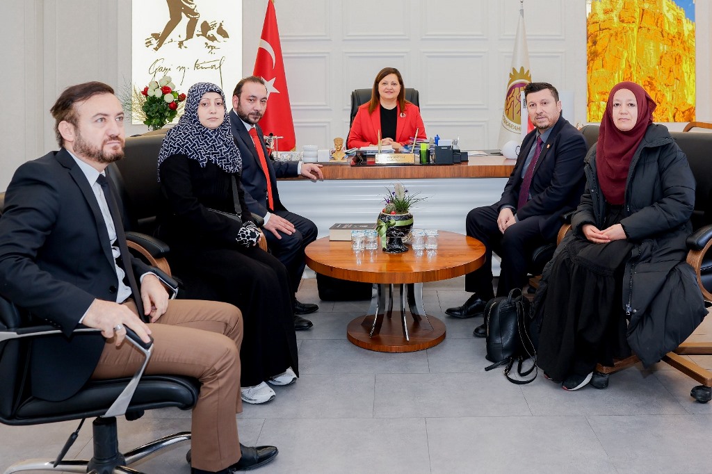 BAĞIMSIZ TÜRKİYE PARTİSİ HEYETİ'NDEN BAŞKAN KÖKSAL'A ZİYARET 