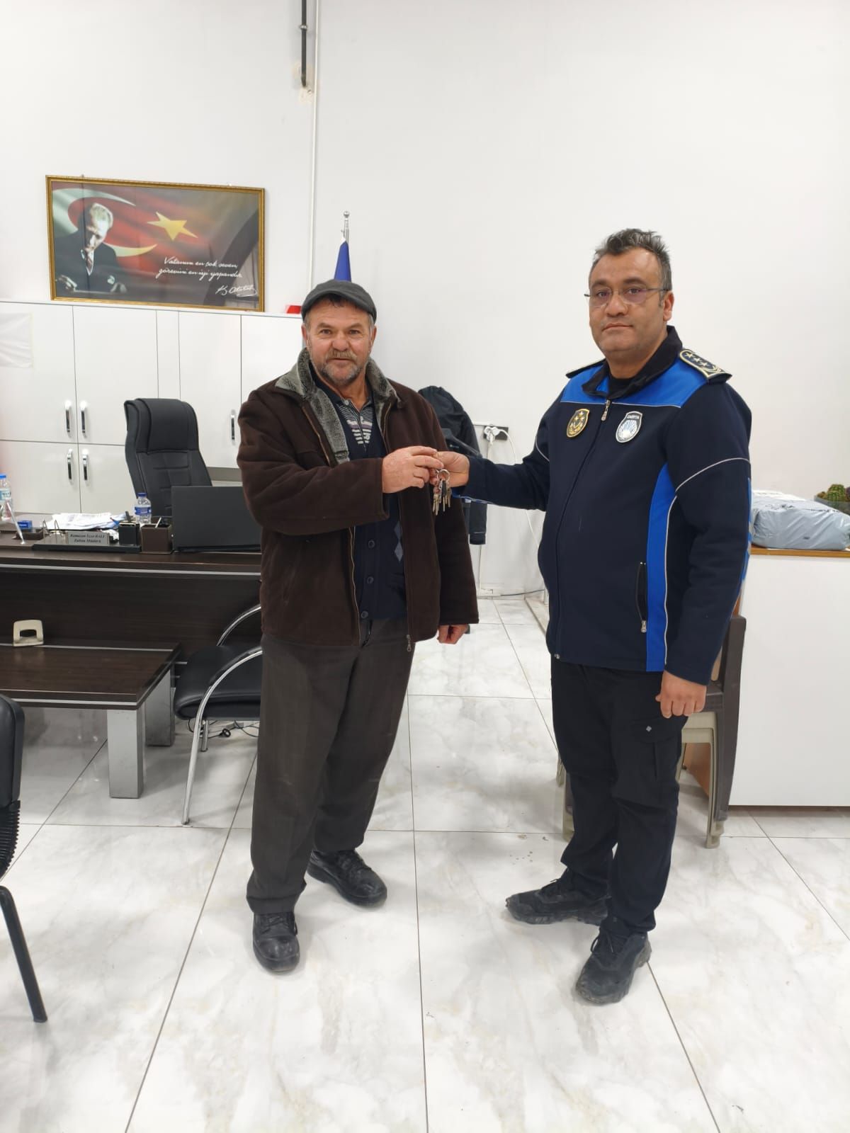 Duyarlı Davranışla Kayıp  Anahtar Yerini Buldu