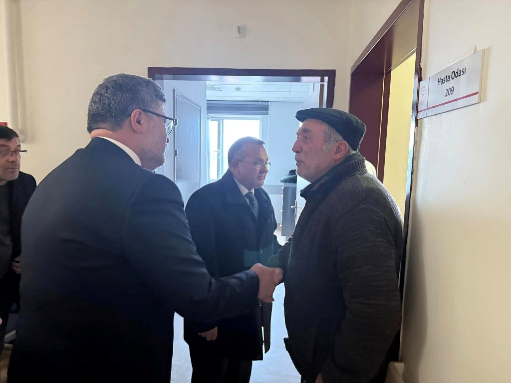 MİLLETVEKİLİ ÖZKAYA, İHSANİYE'DE ZİYARETLERDE BULUNDU