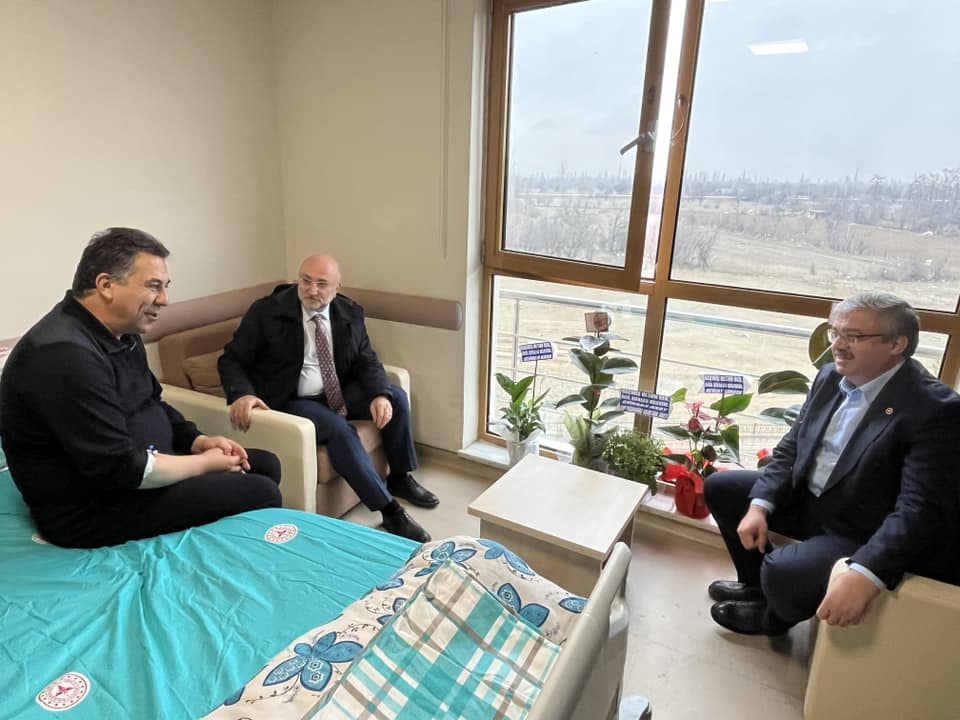 AK Partili Yurdunuseven Başkan Kara’yı Ziyaret Etti