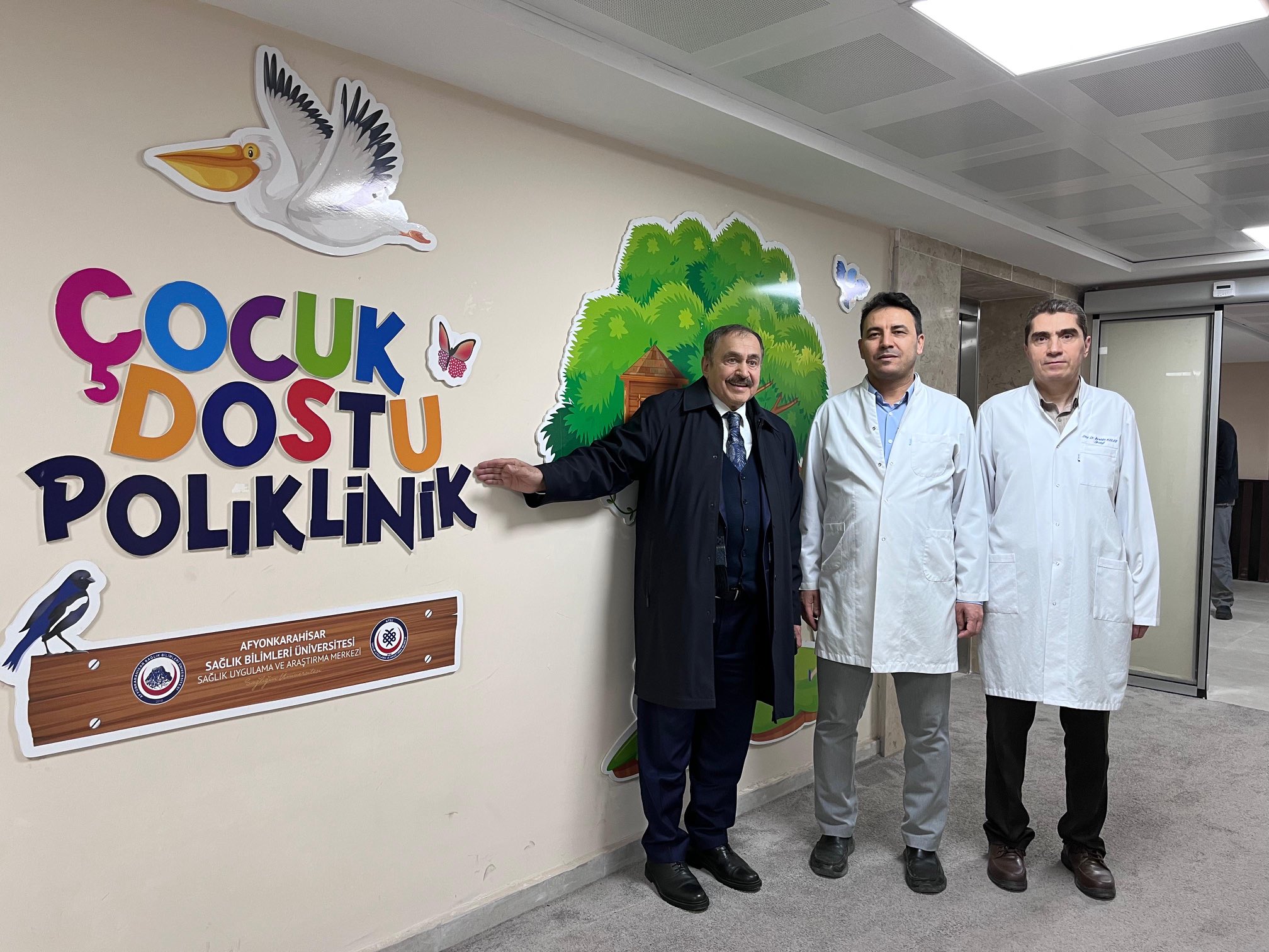 Çocuk Dostu Poliklinik  Eroğlu’ndan Tam Not Aldı