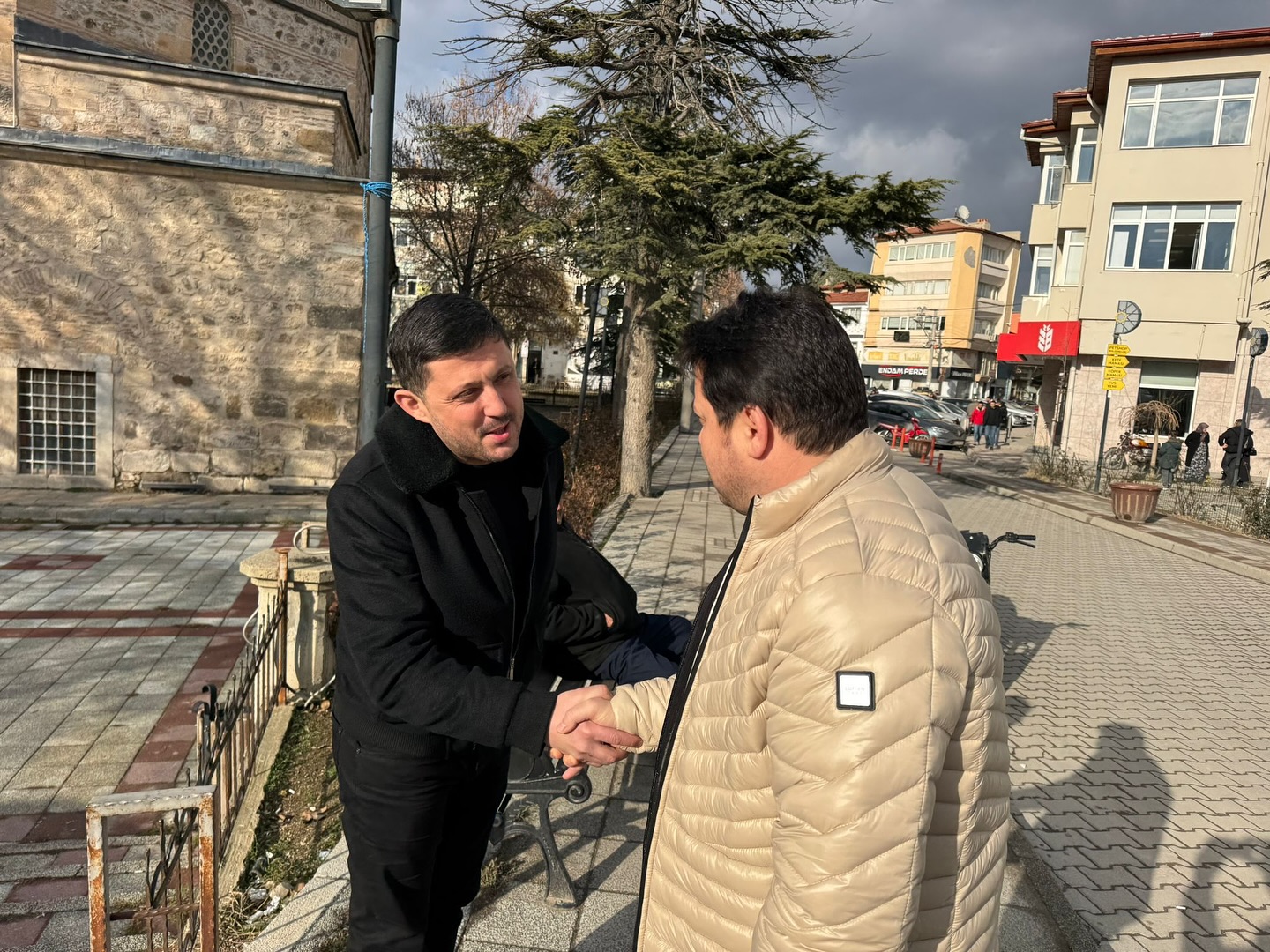 Başkan Aynacı'dan, Esnaflara Ziyaret
