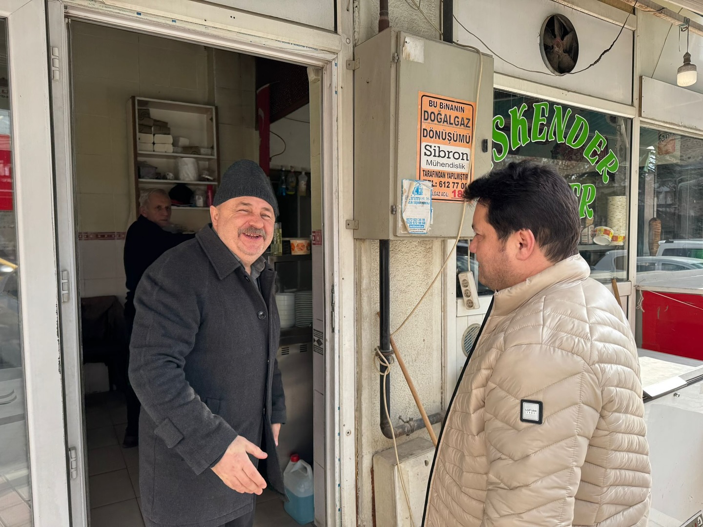 Başkan Aynacı'dan, Esnaflara Ziyaret