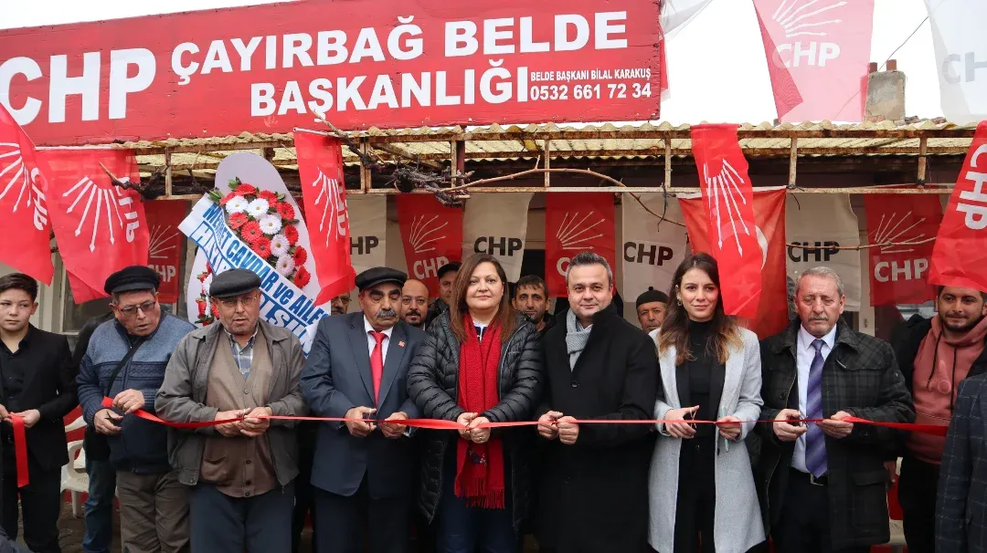 CHP Çayırbağ Belde Binası Açılışı Gerçekleştirdi