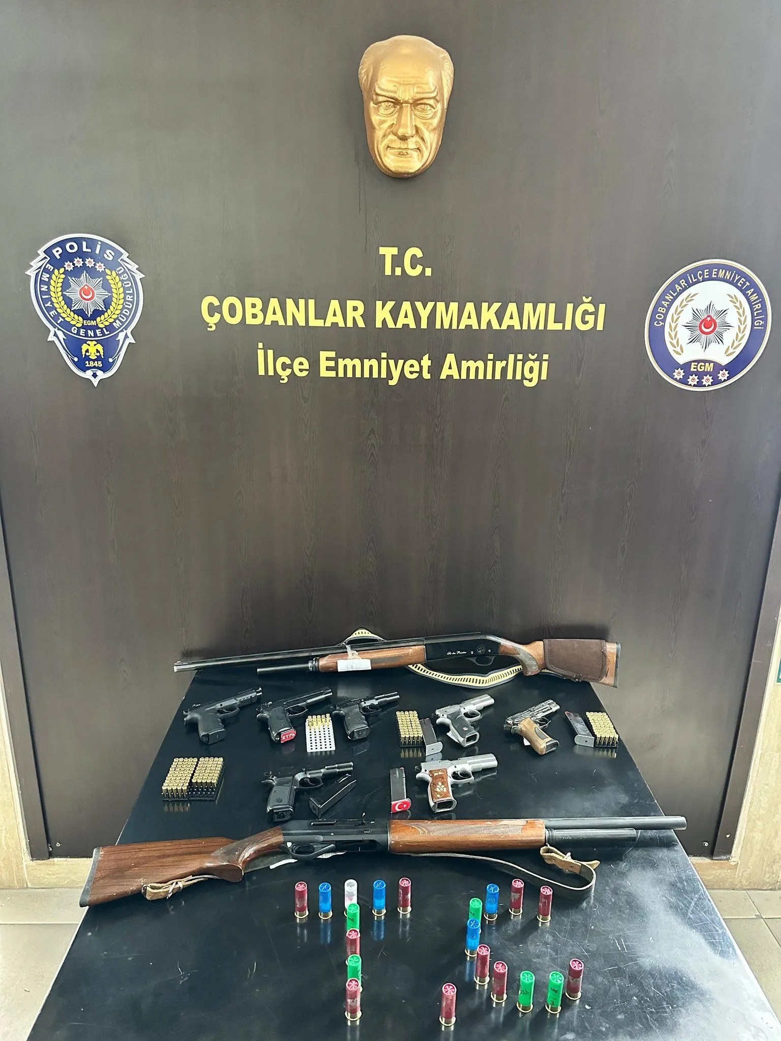 Çobanlar' da Düğün Magandaları Yakalandı