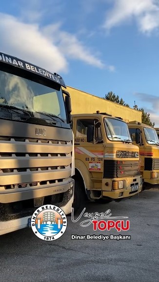 Dinar Belediyesi Zorlu Hava Şartlarına Hazır