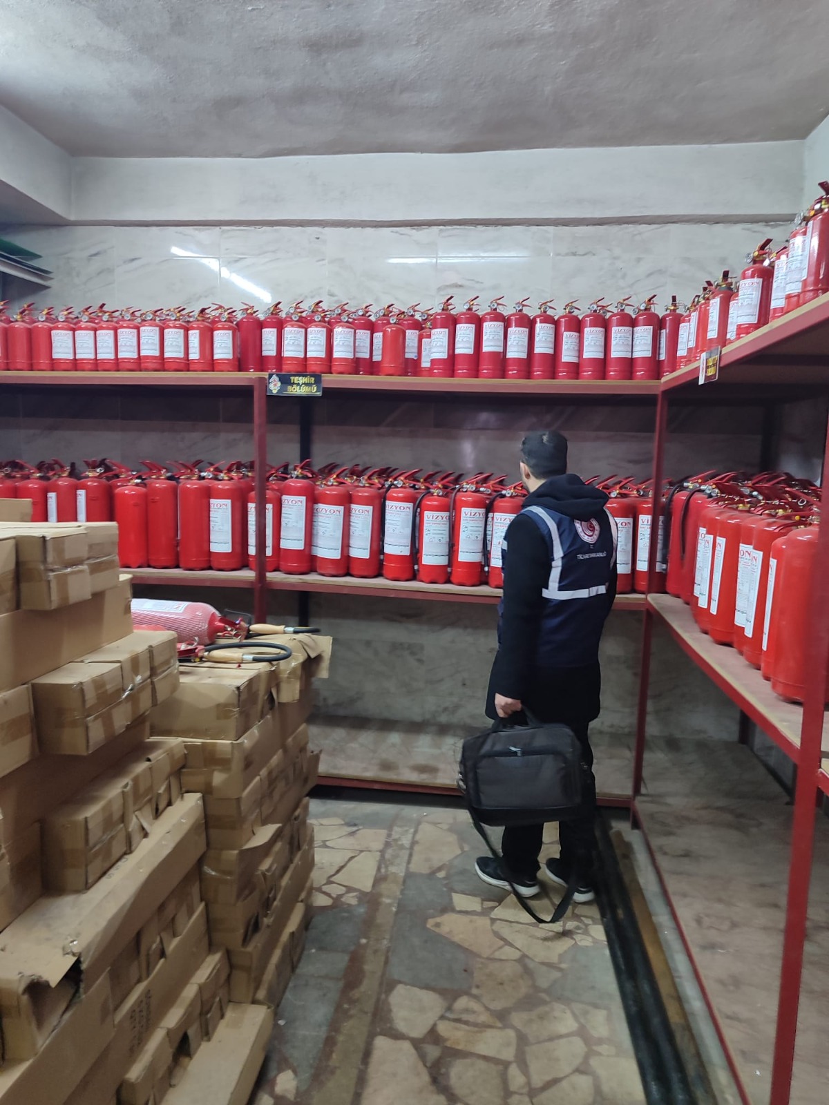 Afyonkarahisar’da Yangın Malzemelerine Sıkı Denetim