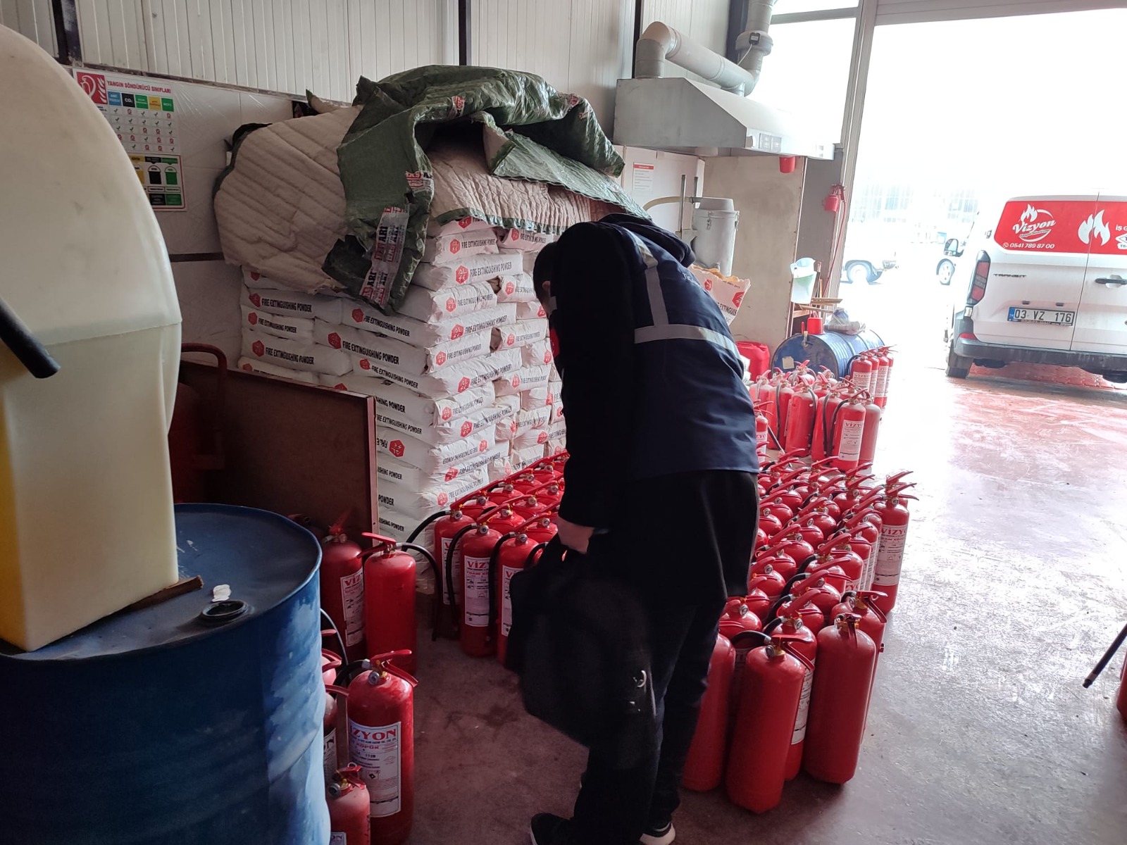 Afyonkarahisar’da Yangın Malzemelerine Sıkı Denetim