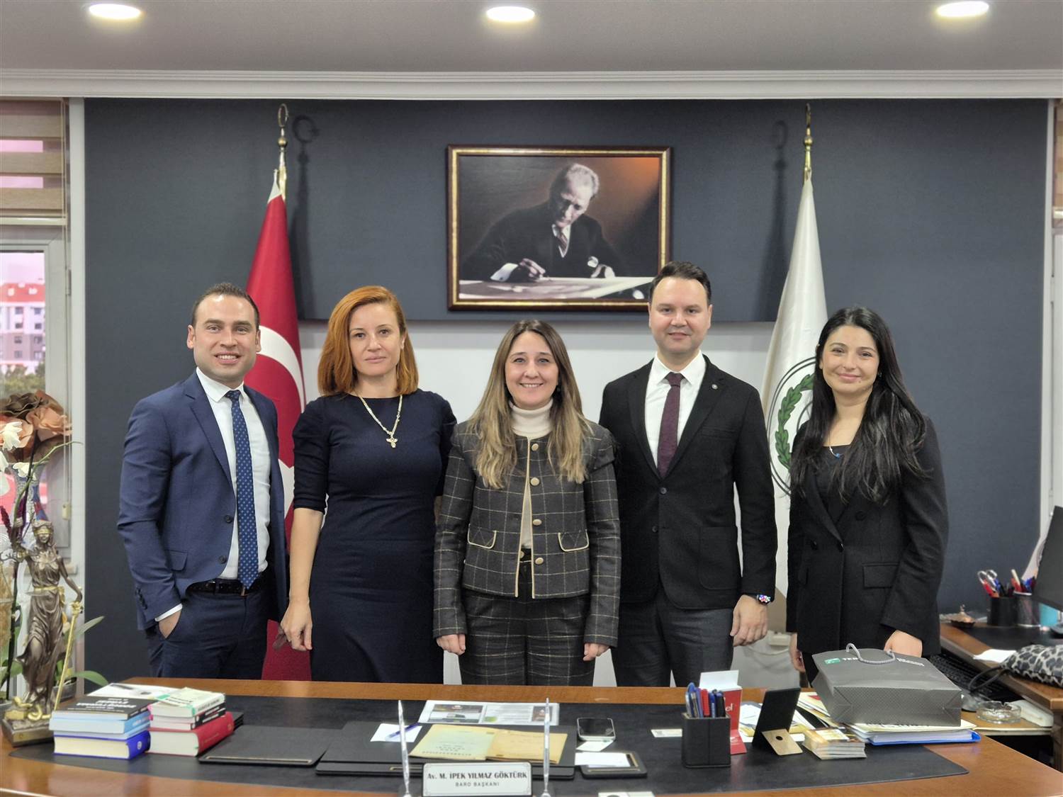 Afyonkarahisar TEB Bankası Şube Müdürlüğünden, Afyon Barosuna Ziyaret