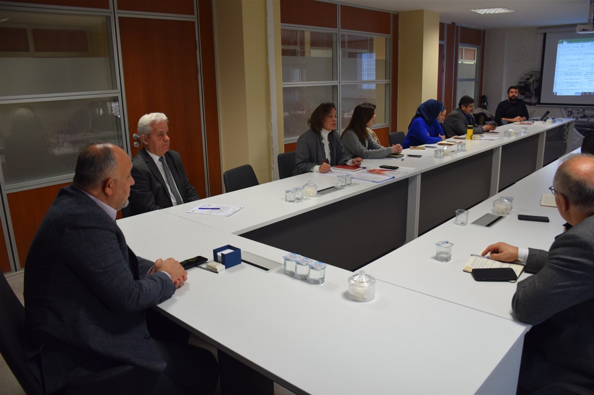 GSİM’DE YANGIN VE AFET TEMALI TOPLANTI DÜZENLENDİ